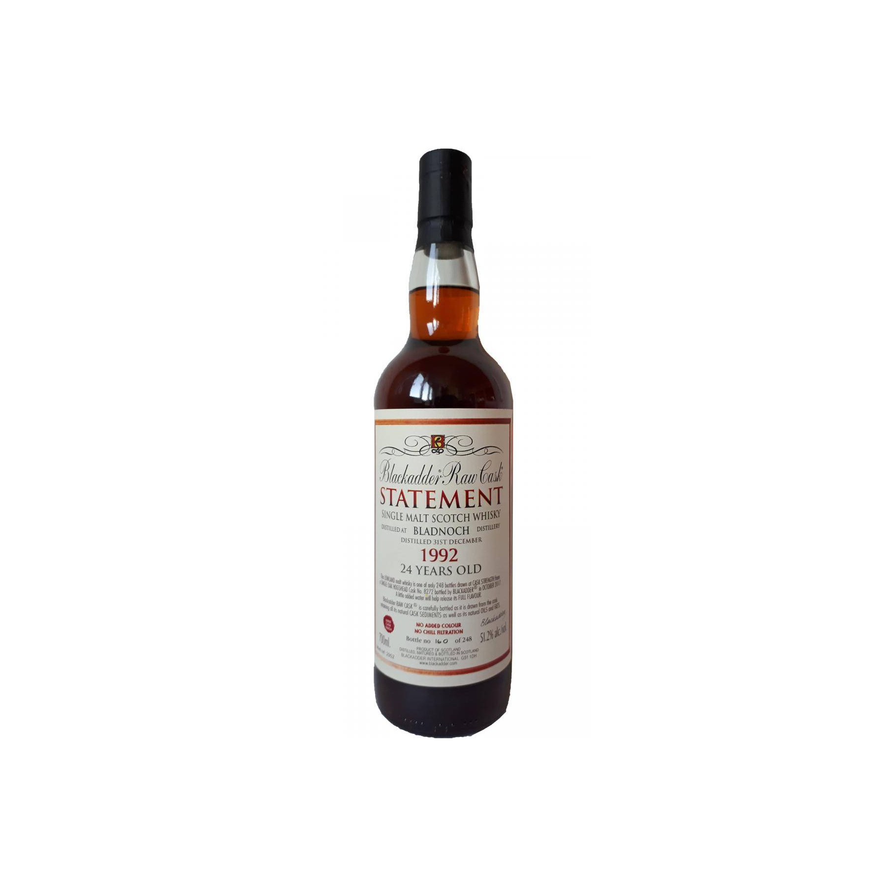 Bladnoch 1992 24 Years Single Malt Whisky