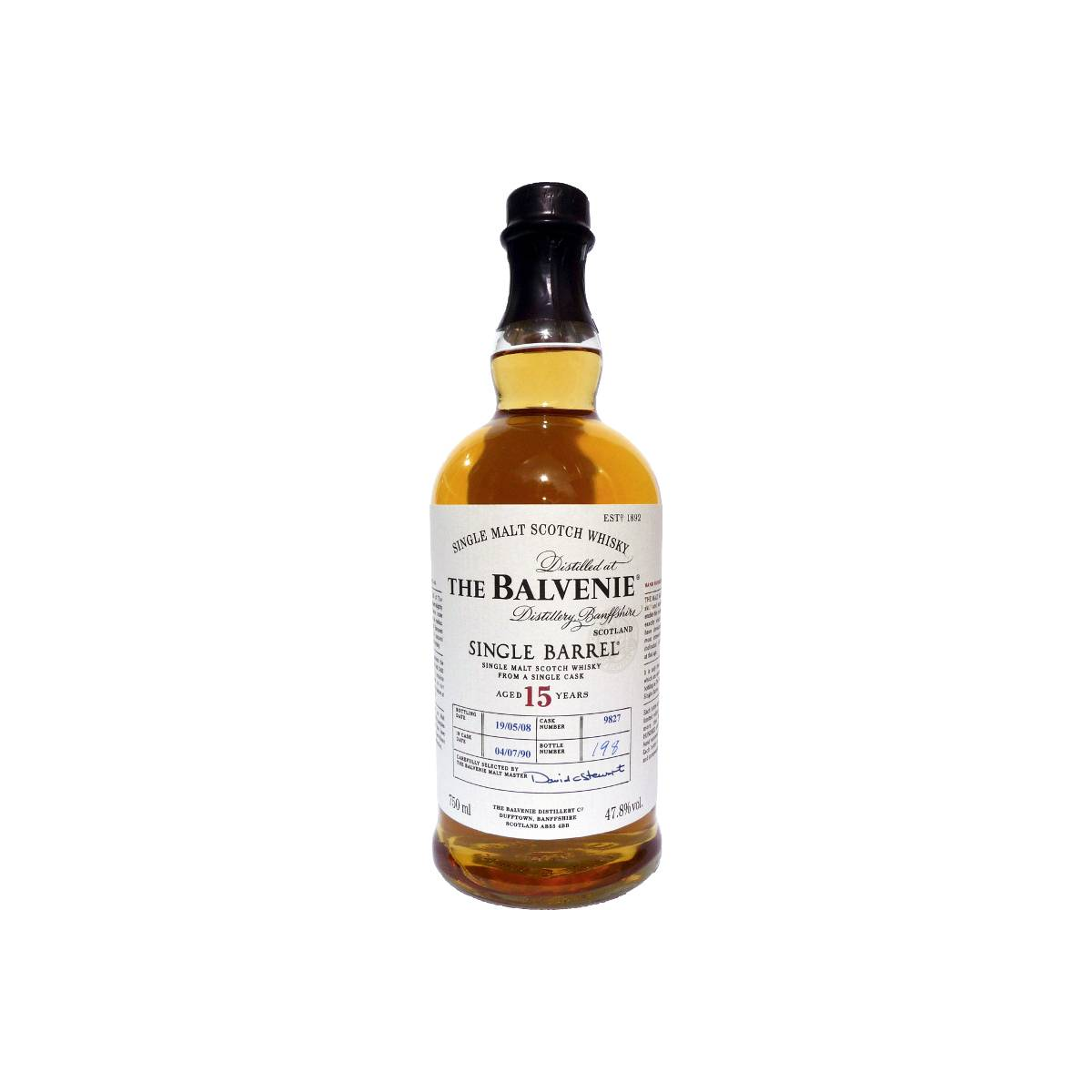 The Balvenie Single Cask 1990 15 Years Single Malt Whisky