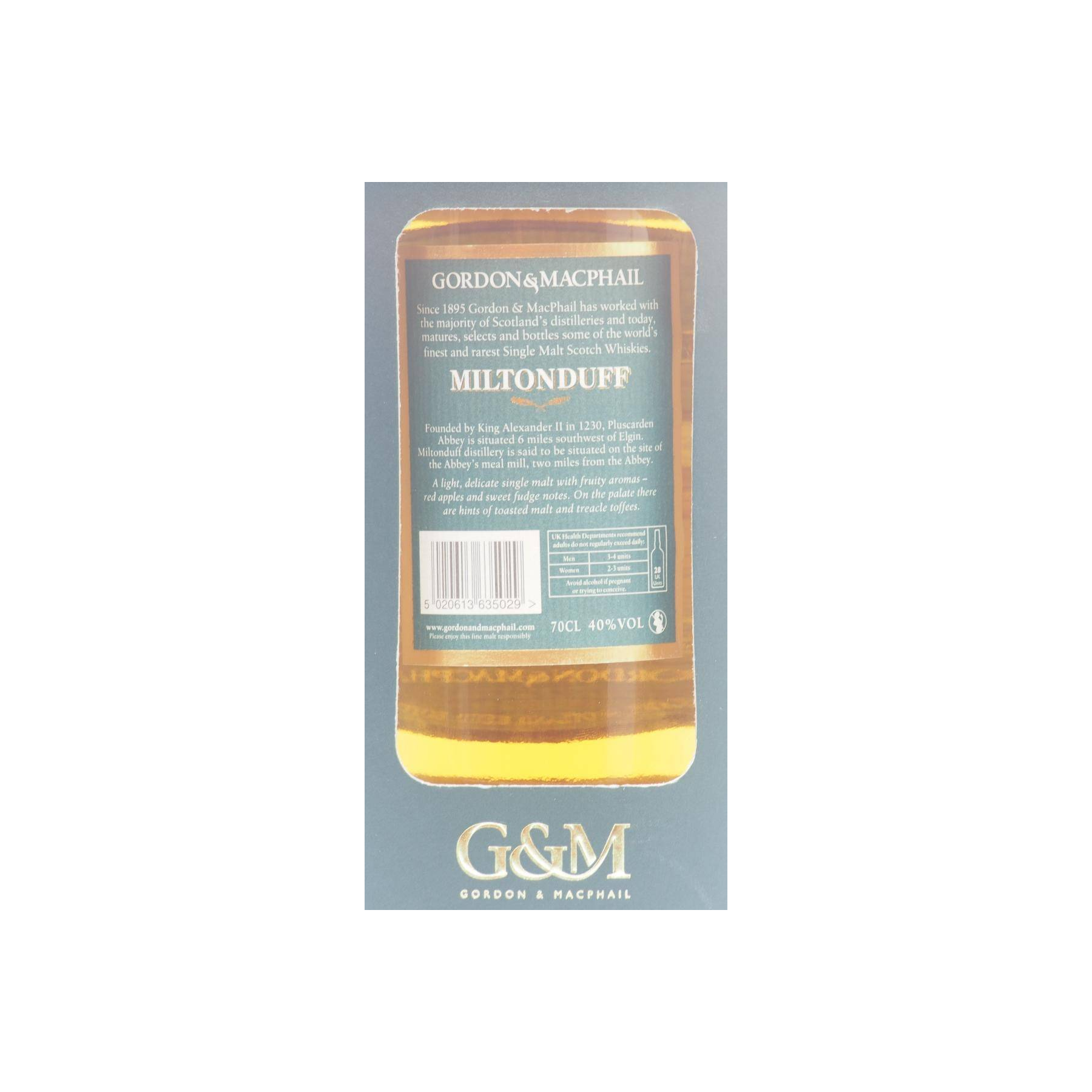 Miltonduff Licensed Bottling 10 Years Single Malt Whisky 3