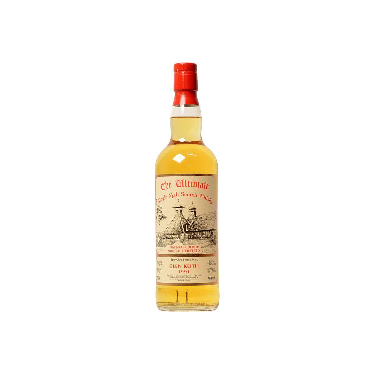 Glen Keith The Ultimate 1991 24 Years Single Malt Whisky