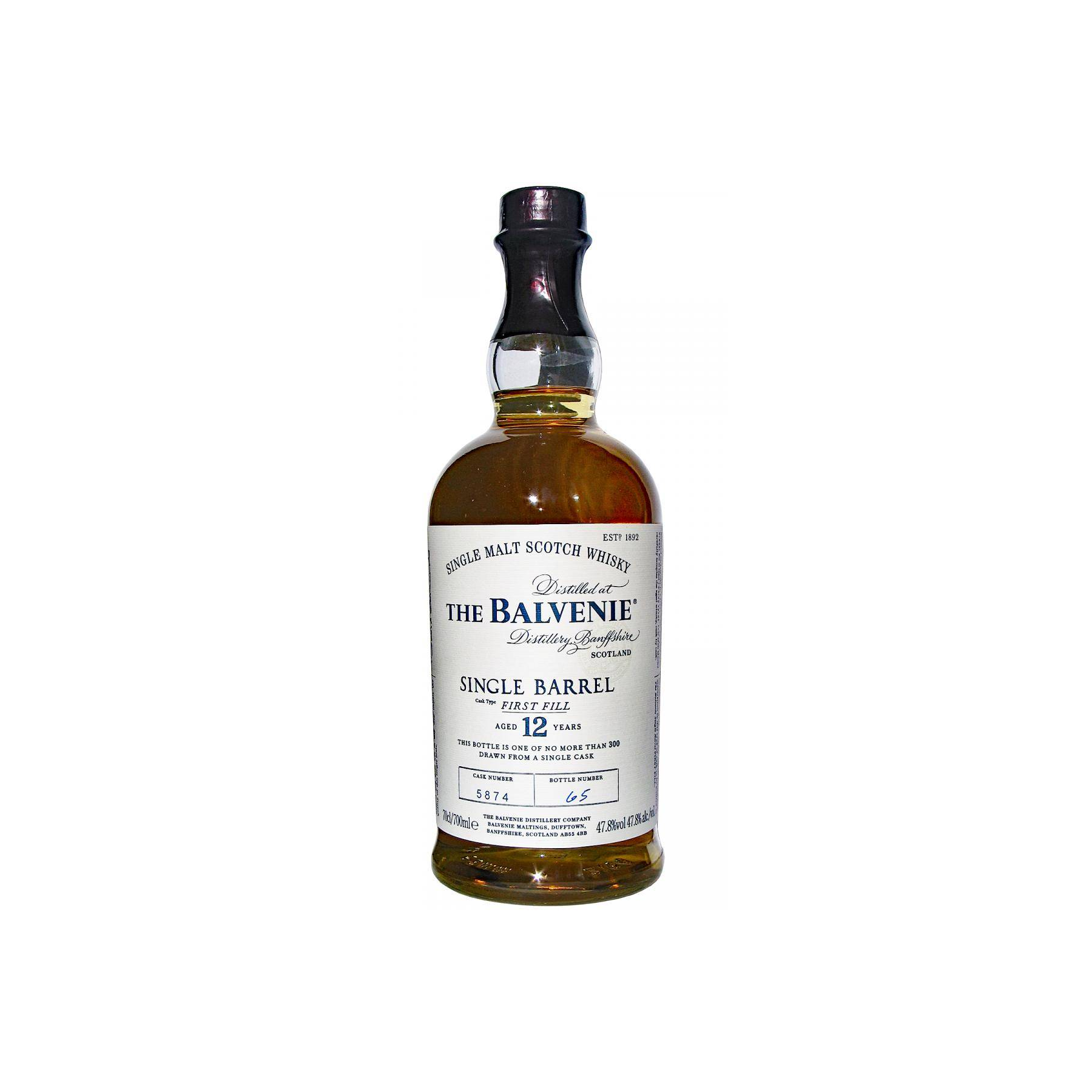 The Balvenie Single Cask 12 Years Single Malt Whisky