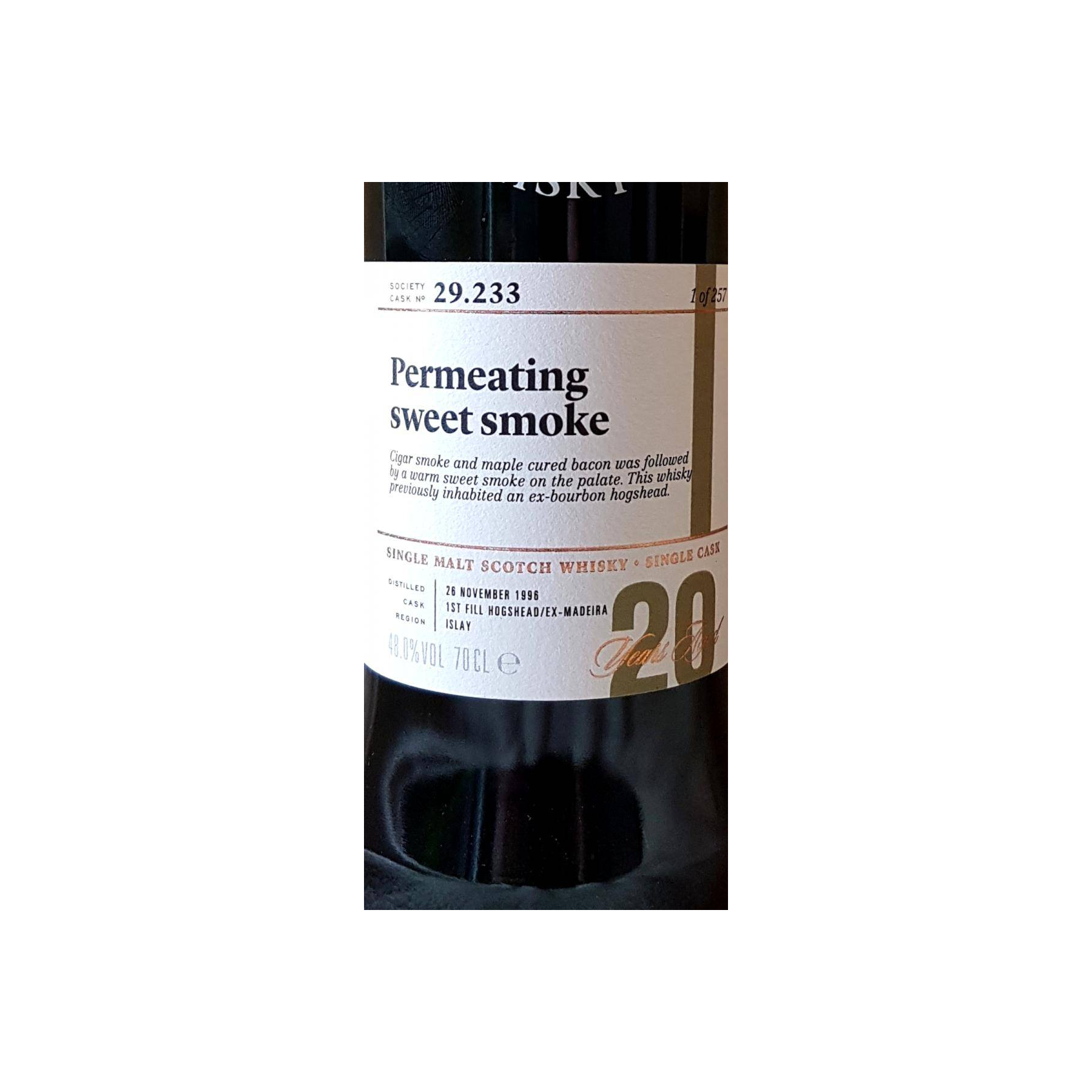 The Scotch Malt Whisky Society 1996 20 Years Single Malt Whisky 2