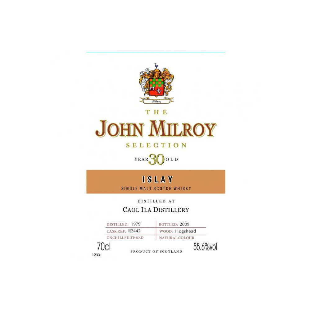 Caol Ila 1979 30 Years Single Malt Whisky