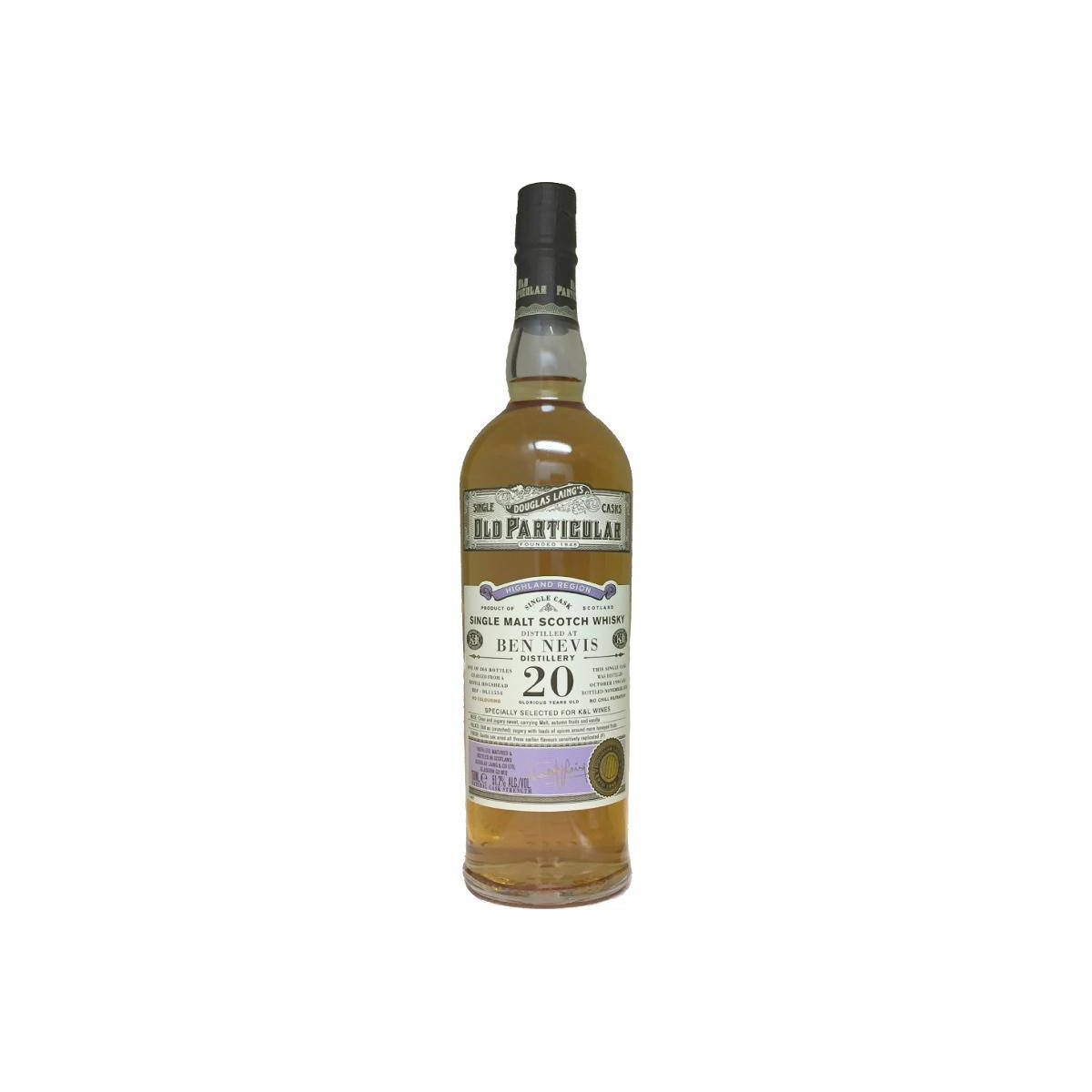 Ben Nevis Old Particular 1996 20 Years Single Malt Whisky
