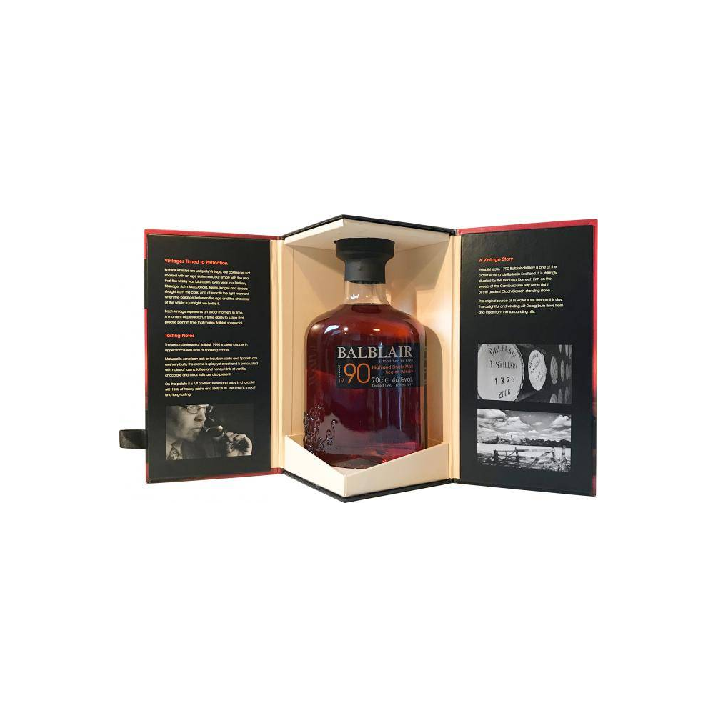 Balblair 1990 27 Years Single Malt Whisky 3