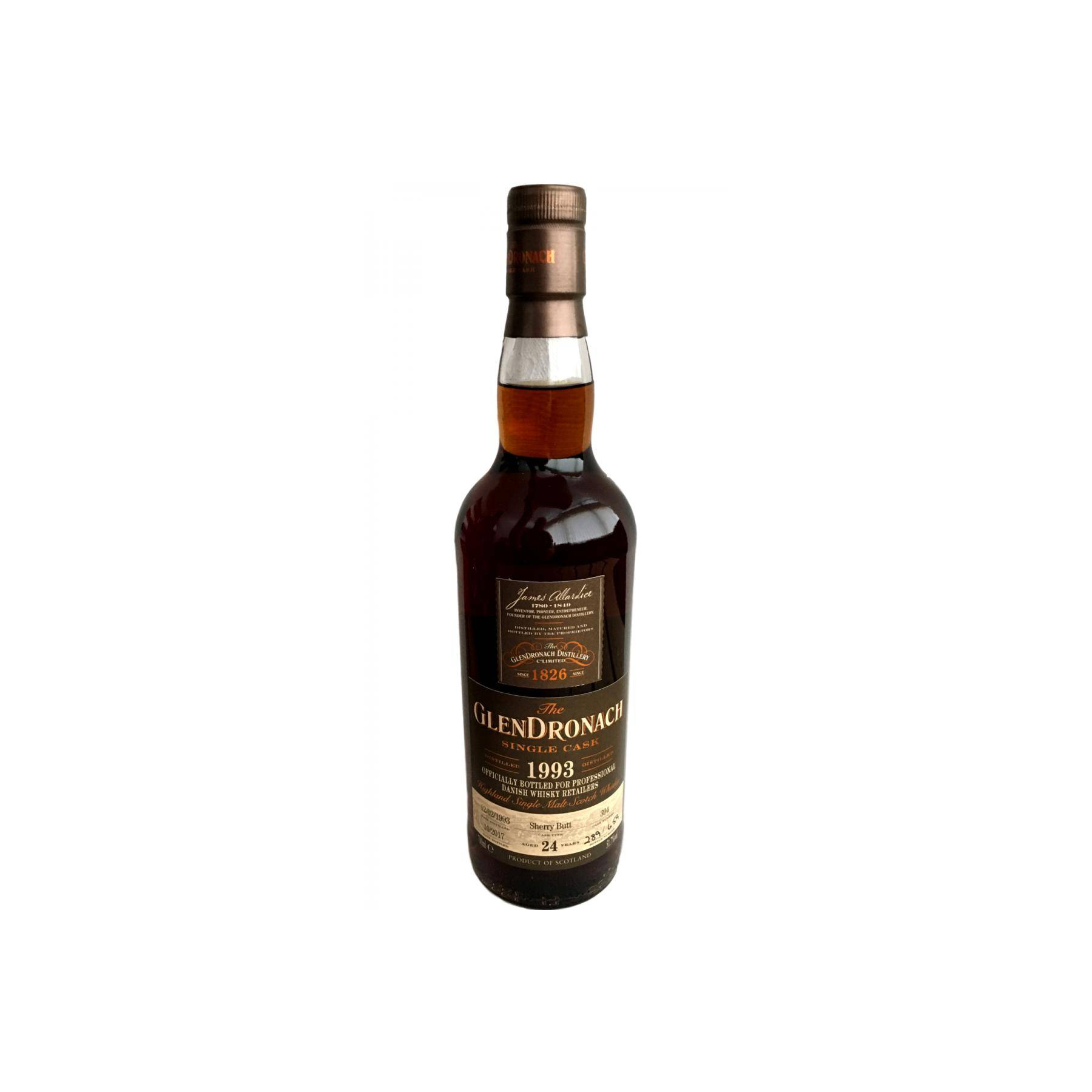GlenDronach Single Cask 1993 24 Years Single Malt Whisky 2
