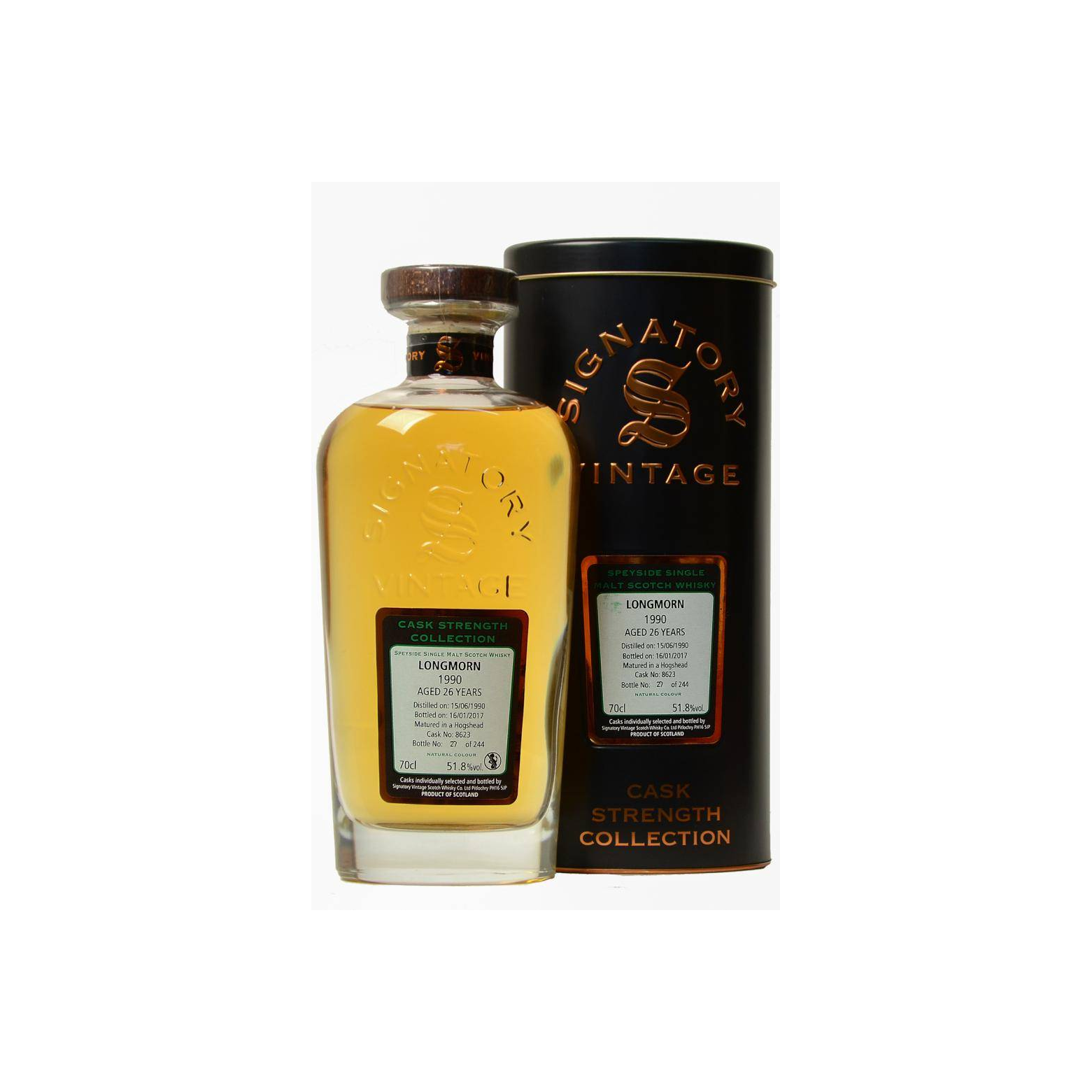 Longmorn Cask Strength Collection 1990 26 Years Single Malt Whisky 3