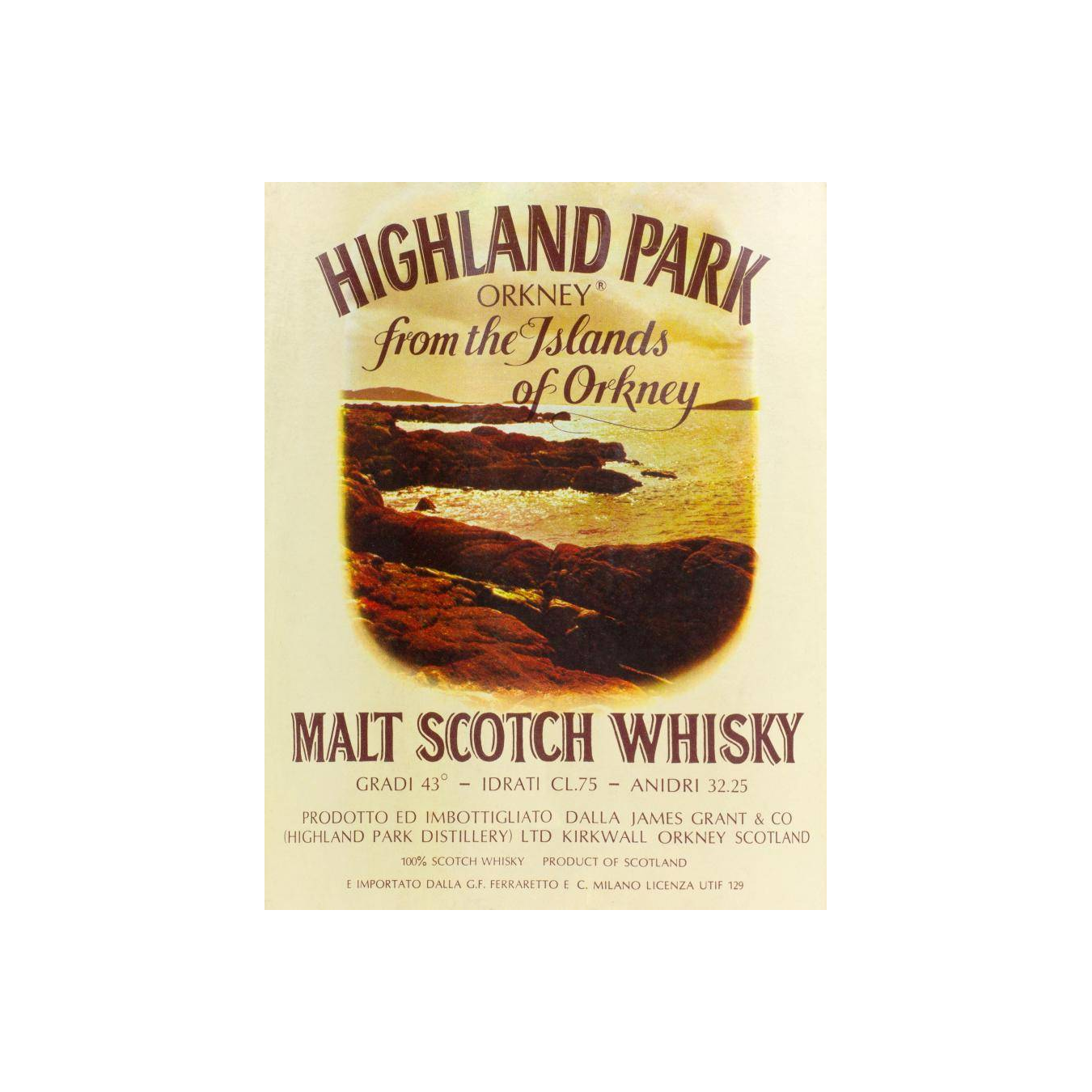Highland Park 12 Years Single Malt Whisky 2
