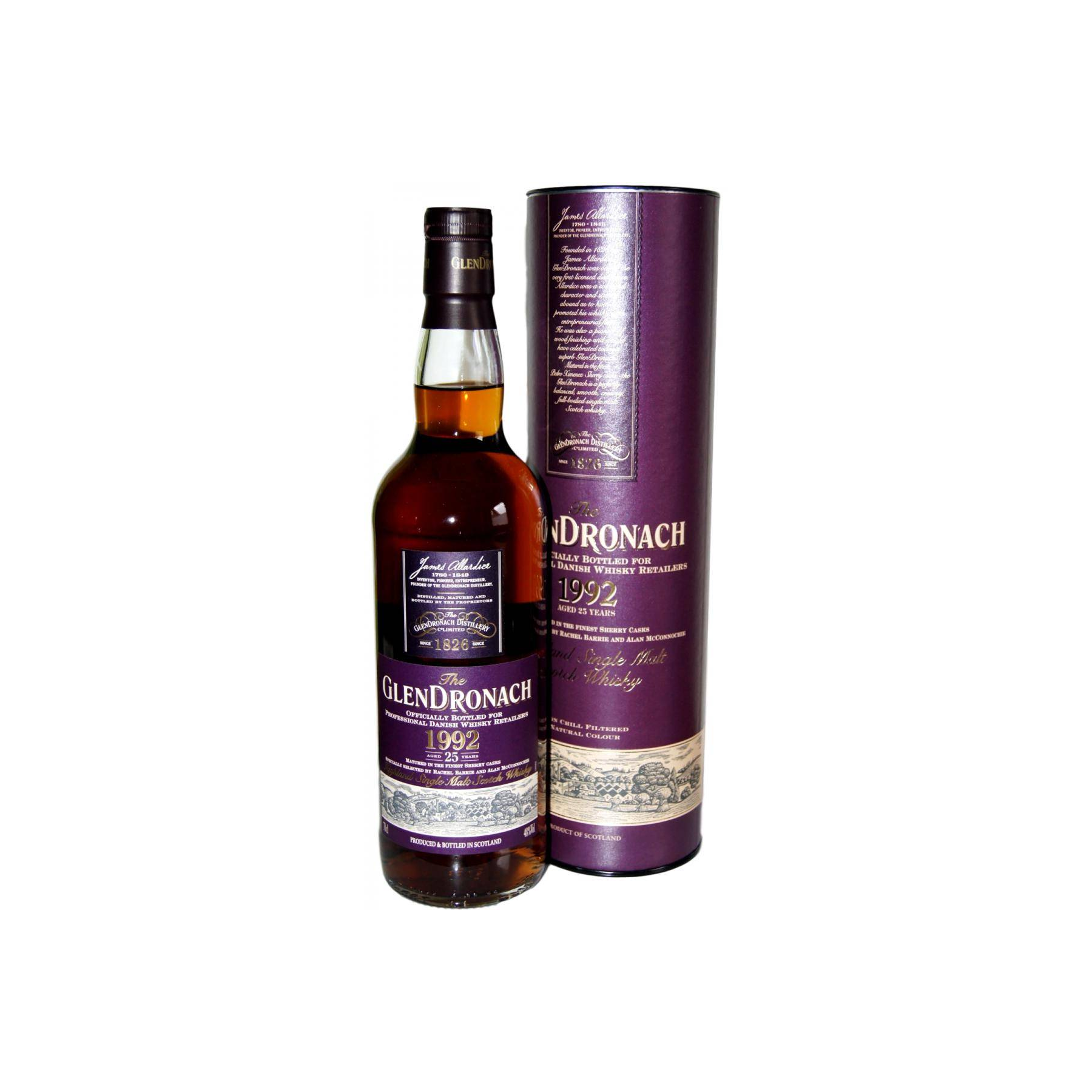 GlenDronach 1992 25 Years Single Malt Whisky 2