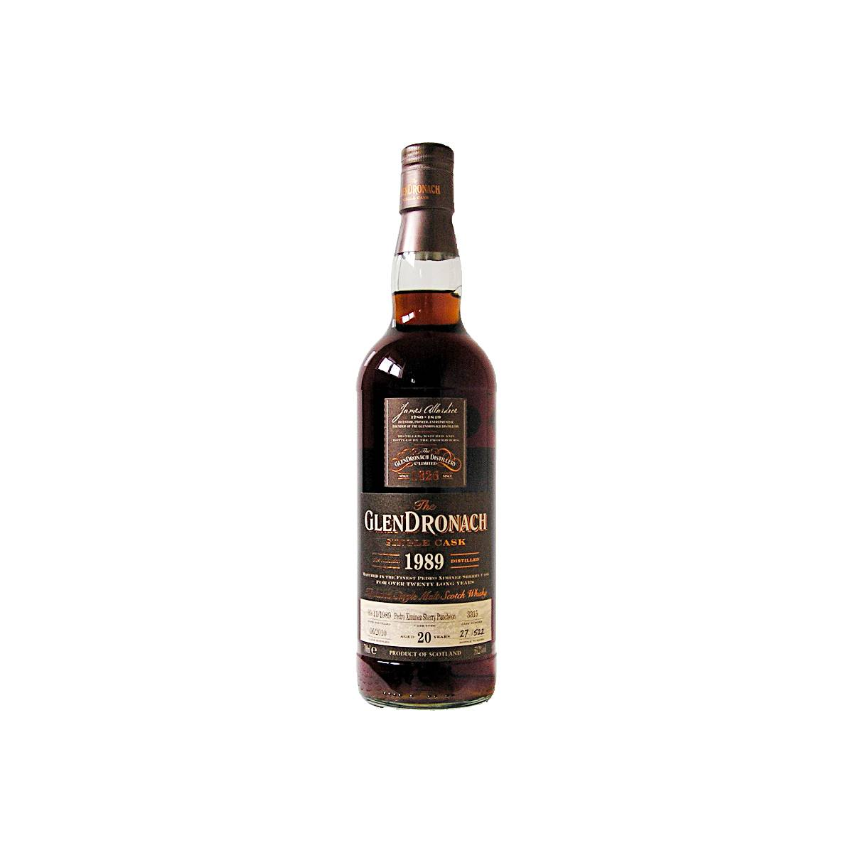 GlenDronach 1989 20 Years Single Malt Whisky