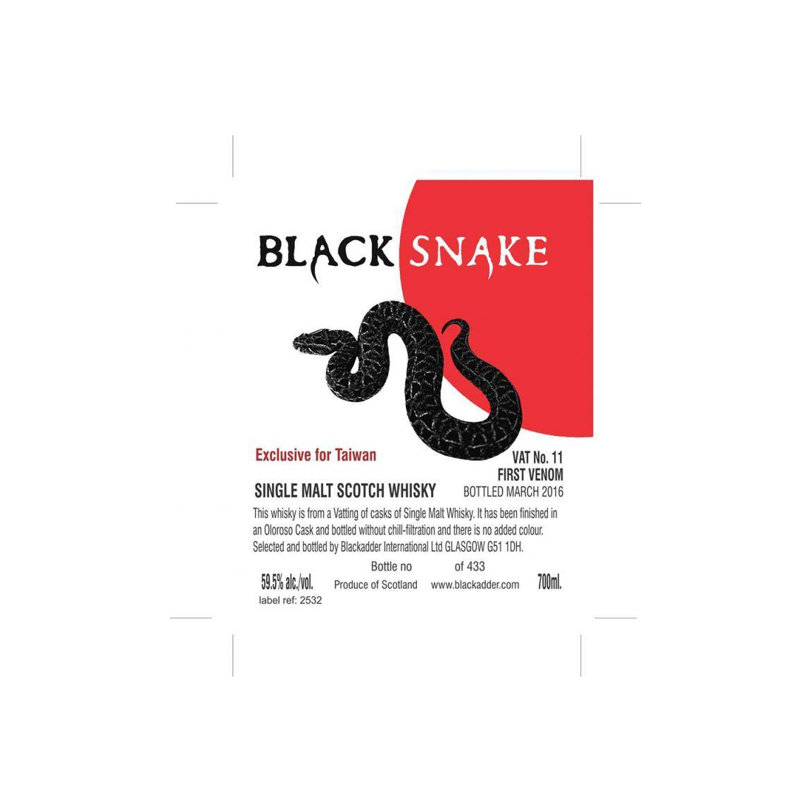 Blackadder Single Malt Whisky