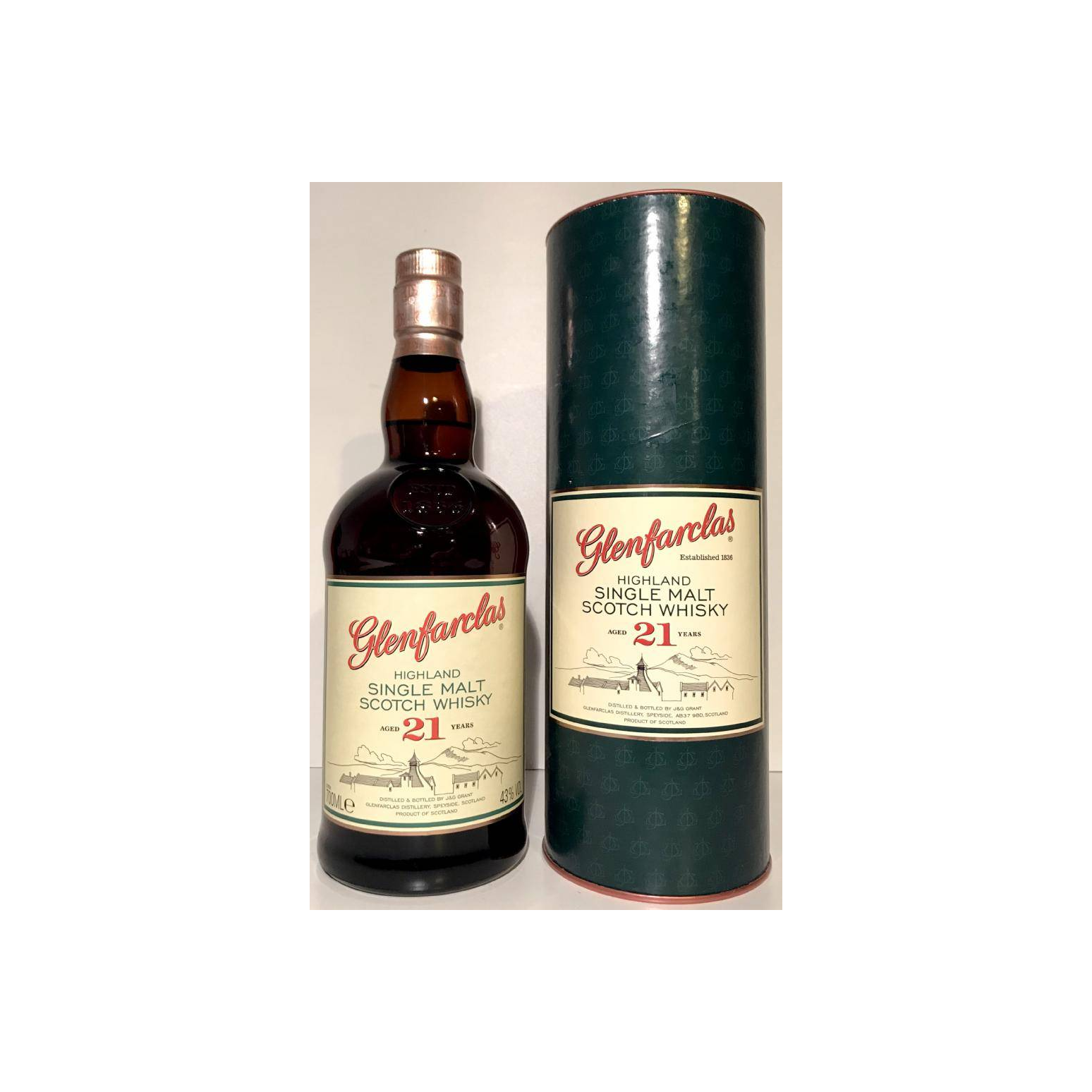 Glenfarclas 21 Years Single Malt Whisky 2
