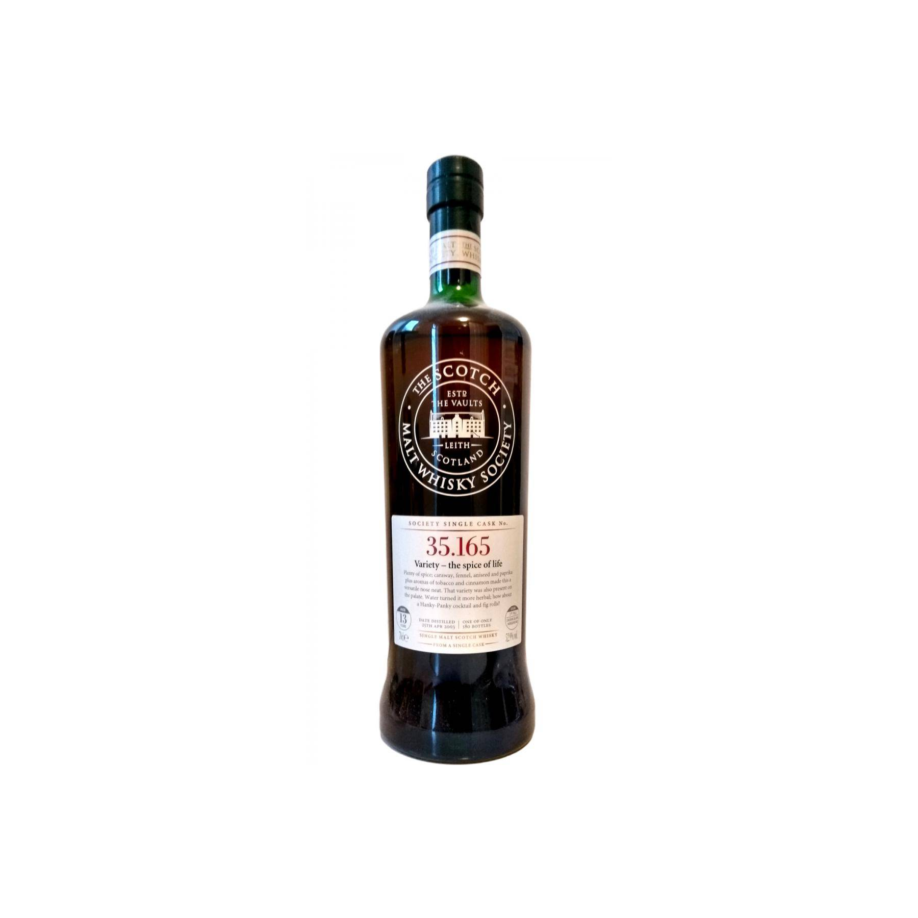 The Scotch Malt Whisky Society 2003 13 Years Single Malt Whisky