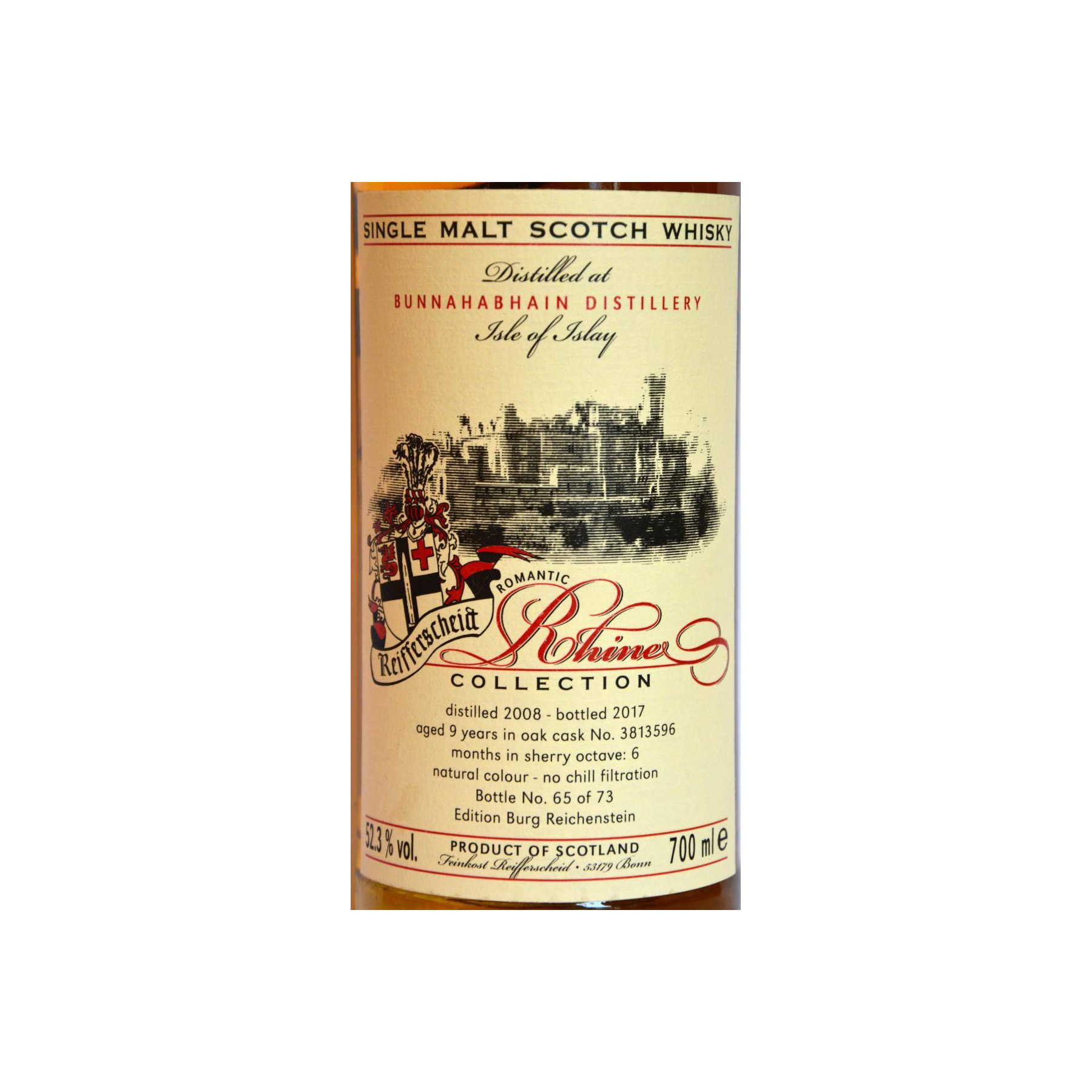 Bunnahabhain 2008 9 Years Single Malt Whisky