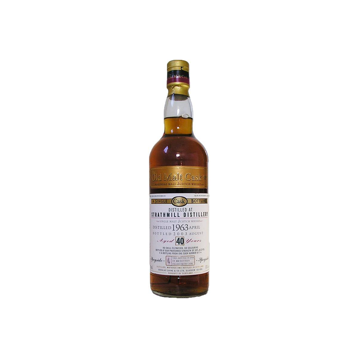 Strathmill Old Malt Cask 1963 40 Years Single Malt Whisky