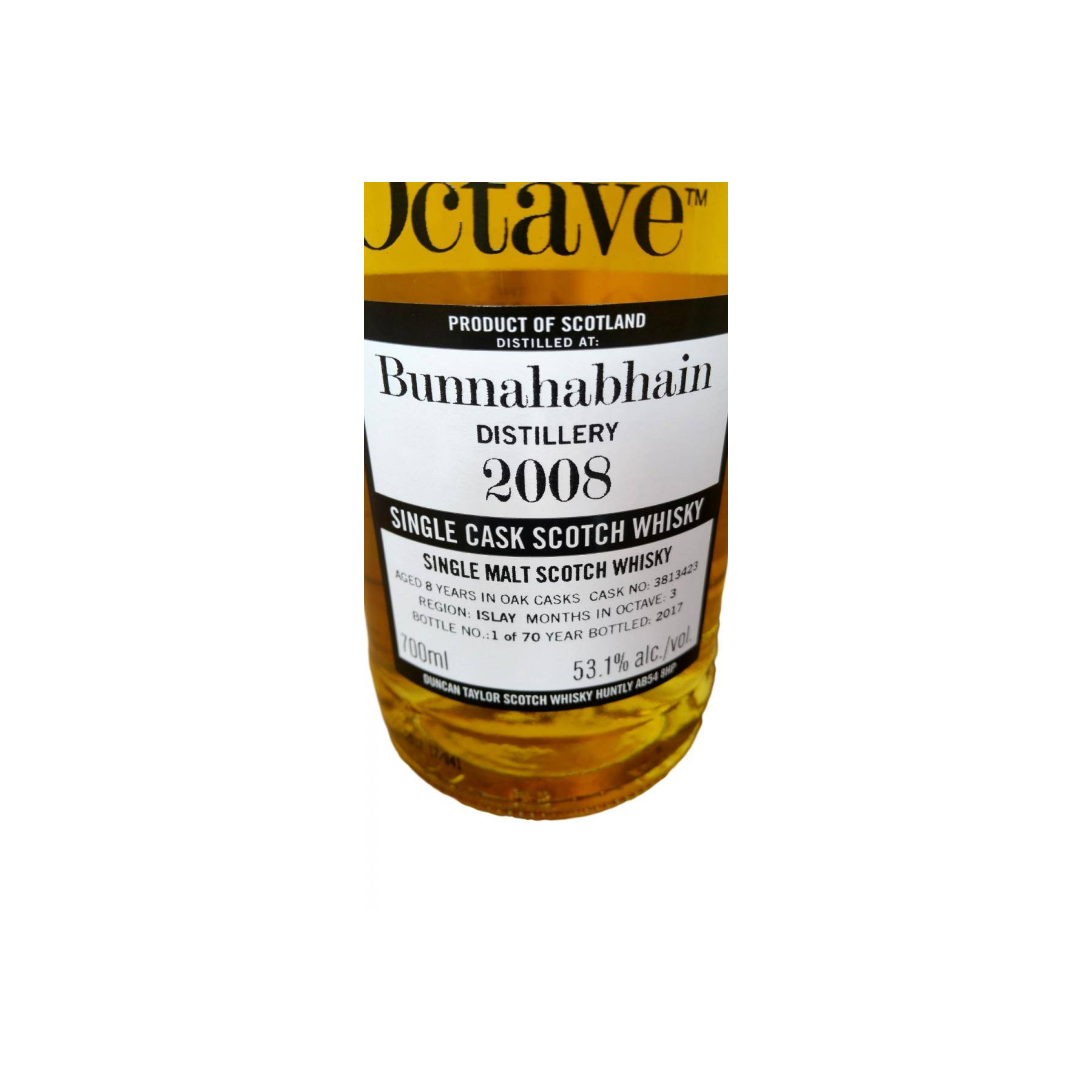 Bunnahabhain The Octave 2008 8 Years Single Malt Whisky 2