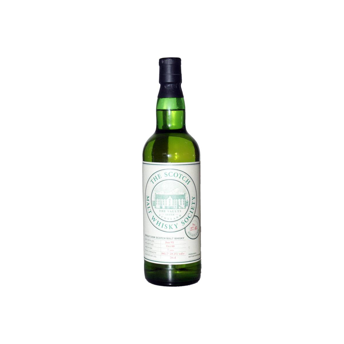 The Scotch Malt Whisky Society 1993 7 Years Single Malt Whisky