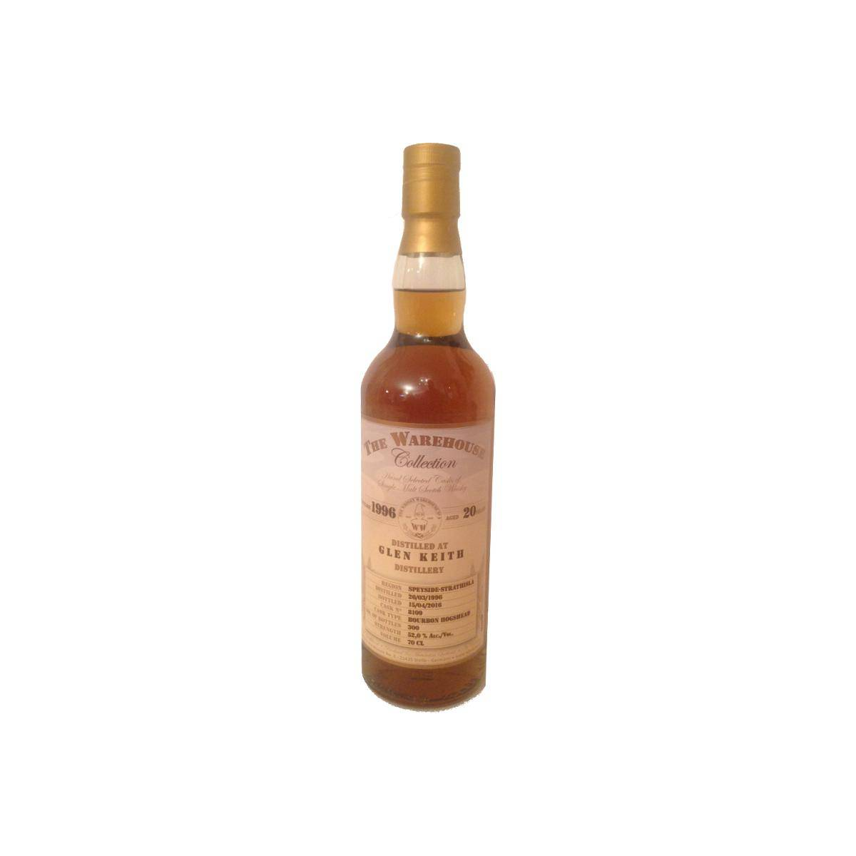 Glen Keith 1996 20 Years Single Malt Whisky
