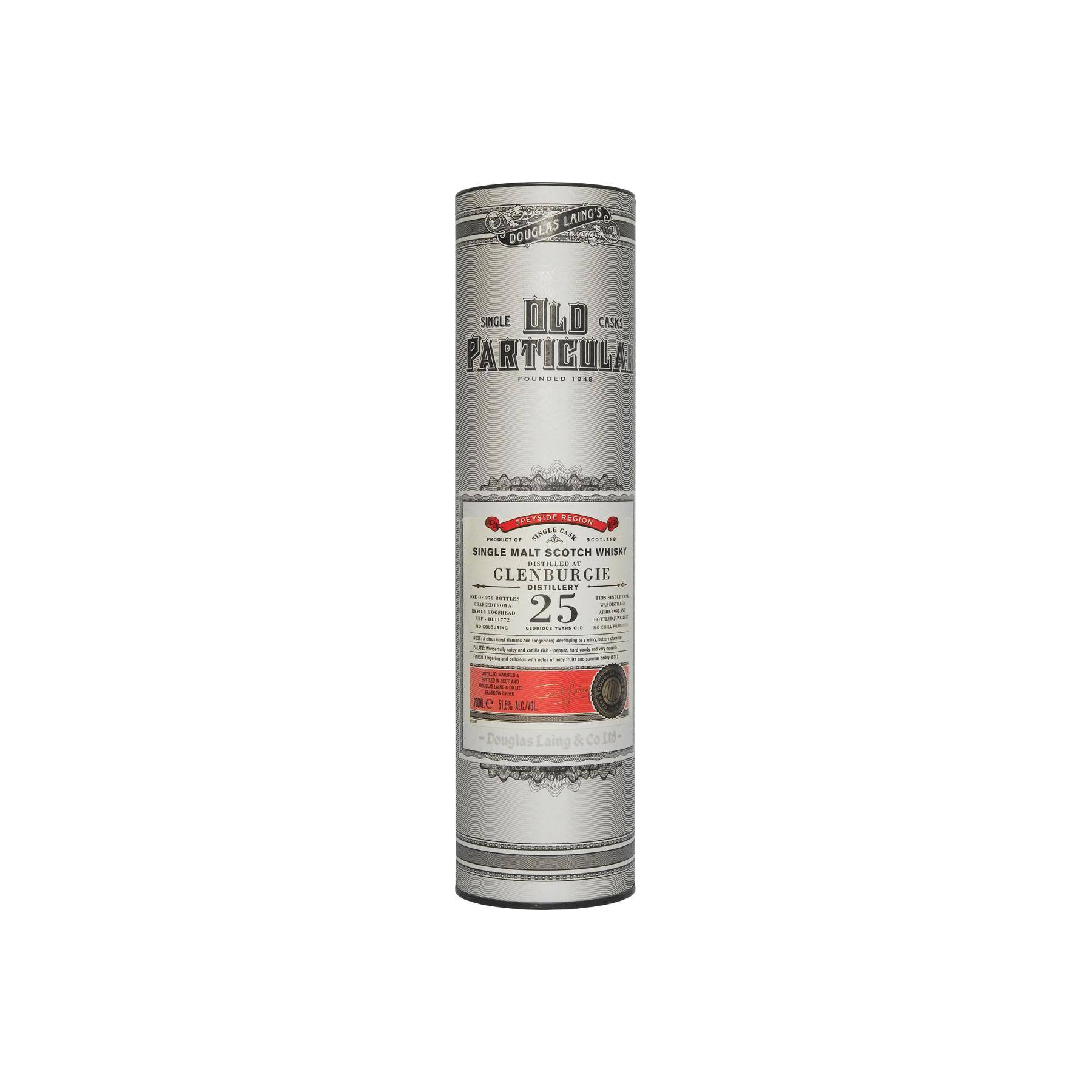 Glenburgie Old Particular 1992 25 Years Single Malt Whisky 2