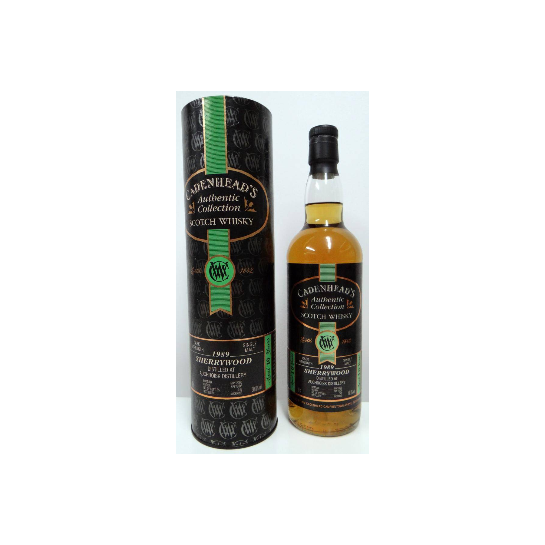 Auchroisk Authentic Collection 1989 10 Years Single Malt Whisky 2