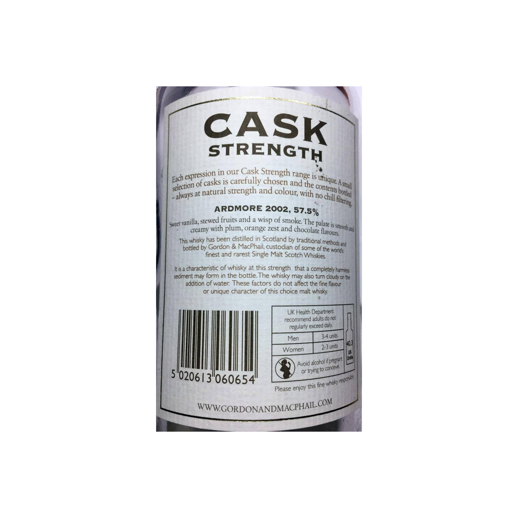 Ardmore Cask Strength Collection 2002 14 Years Single Malt Whisky 2