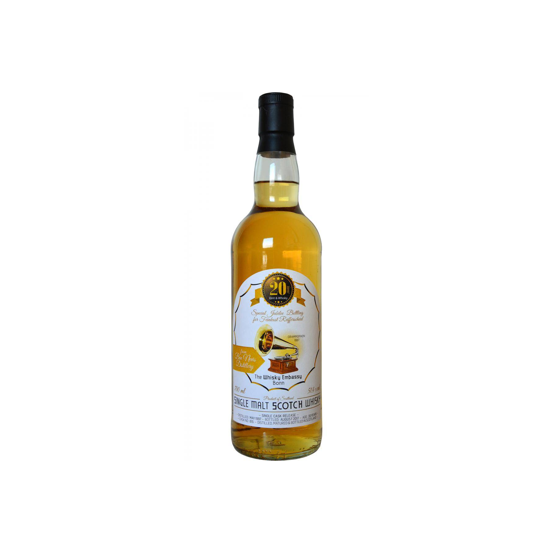 Ben Nevis 1997 20 Years Single Malt Whisky