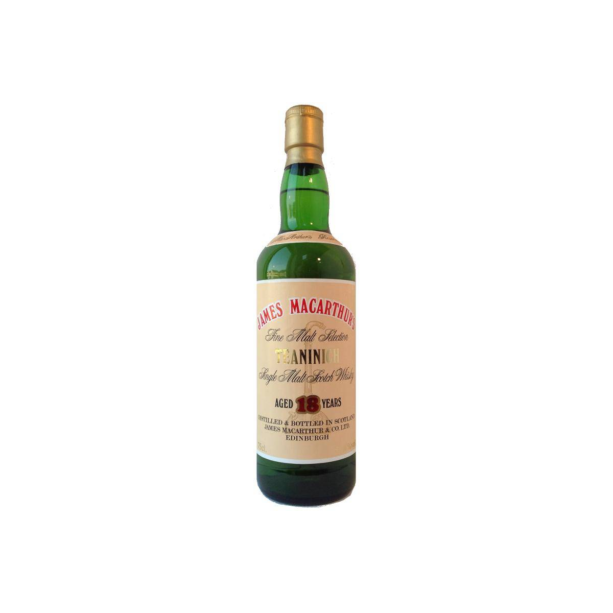 Teaninich 18 Years Single Malt Whisky
