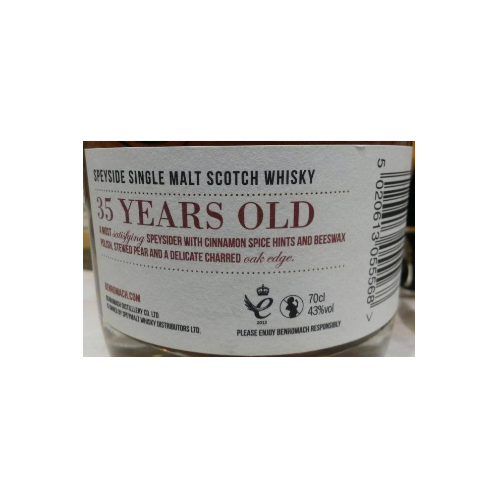 Benromach 35 Years Single Malt Whisky 2
