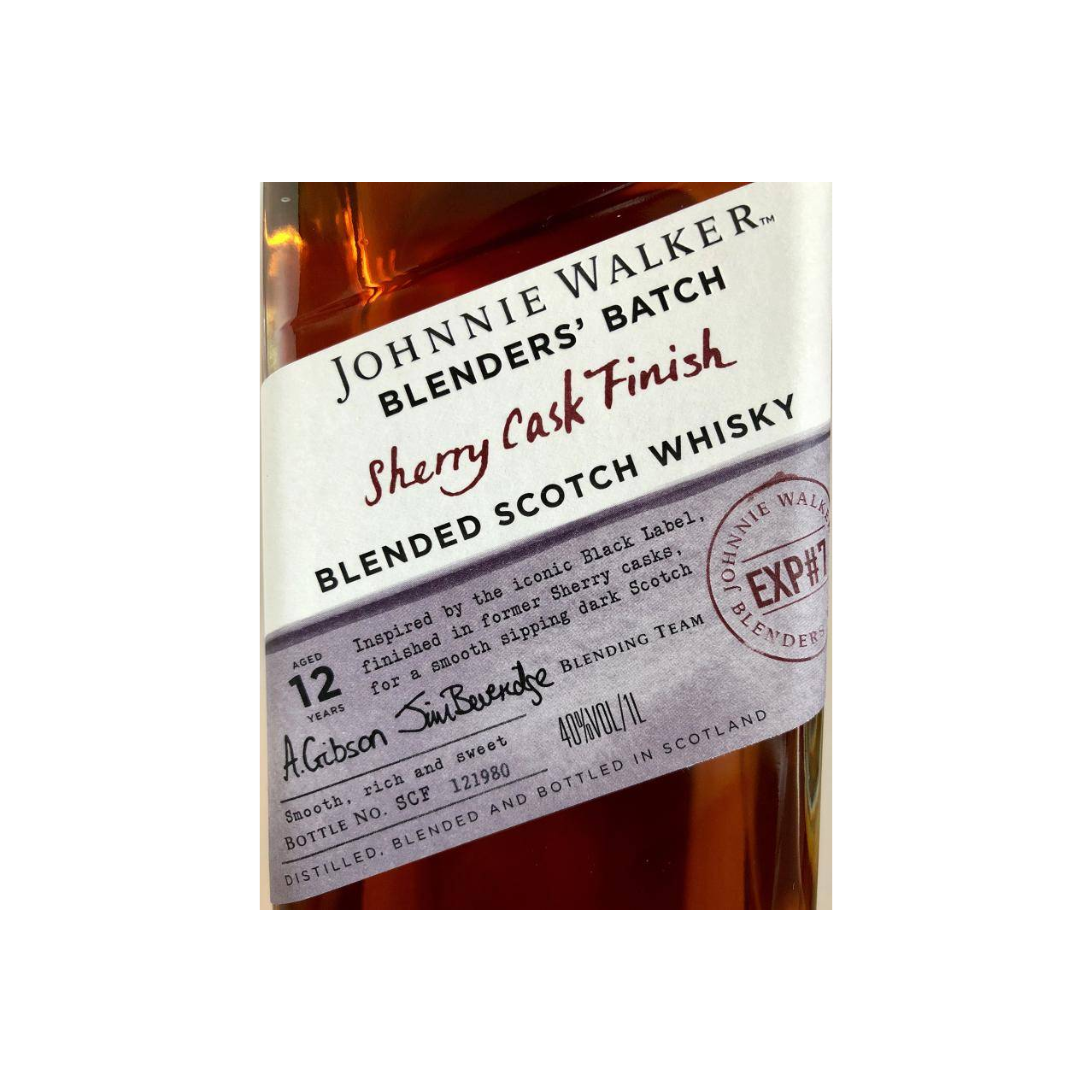Johnnie Walker 12 Years Blended Whisky 3
