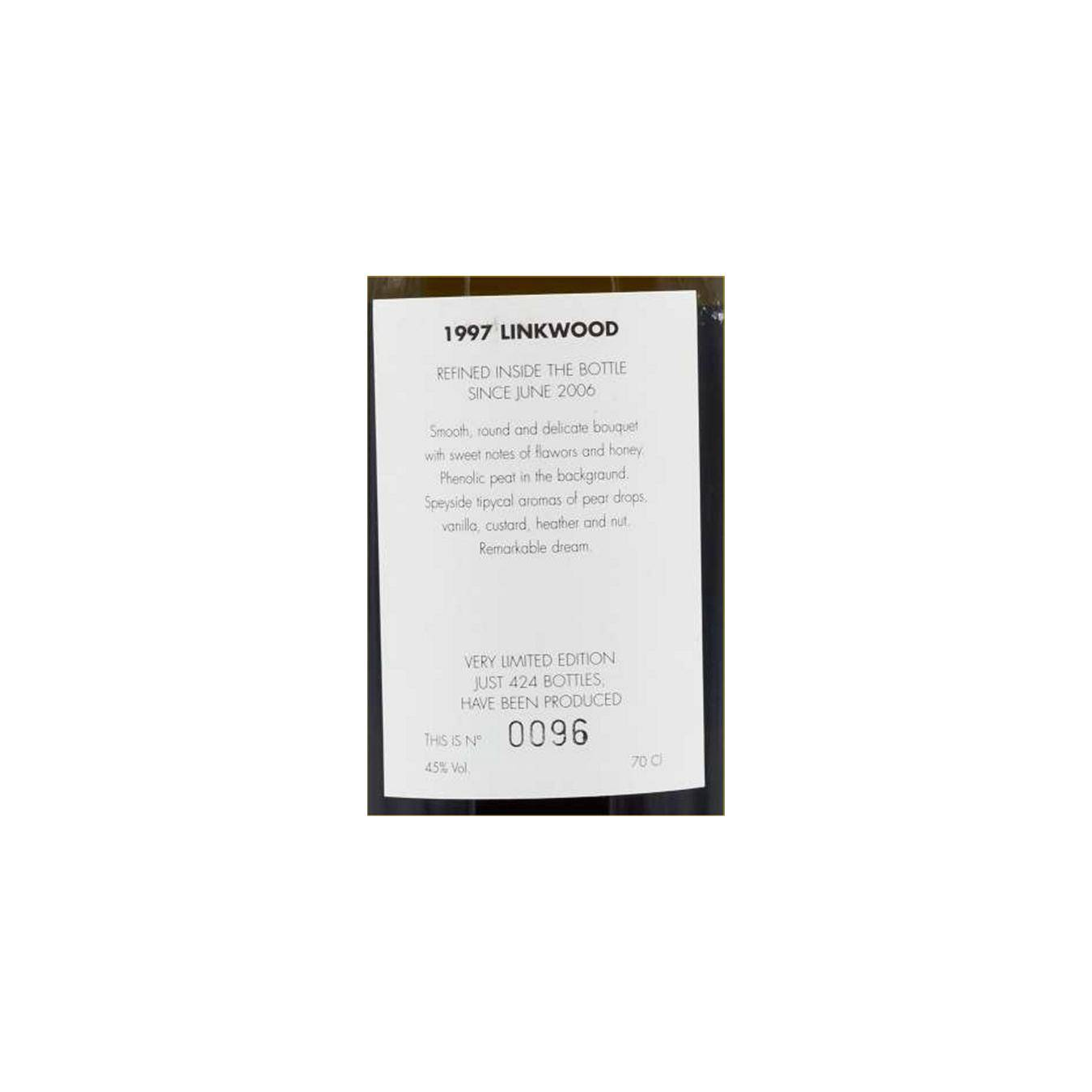 Linkwood 1997 9 Years Single Malt Whisky 2