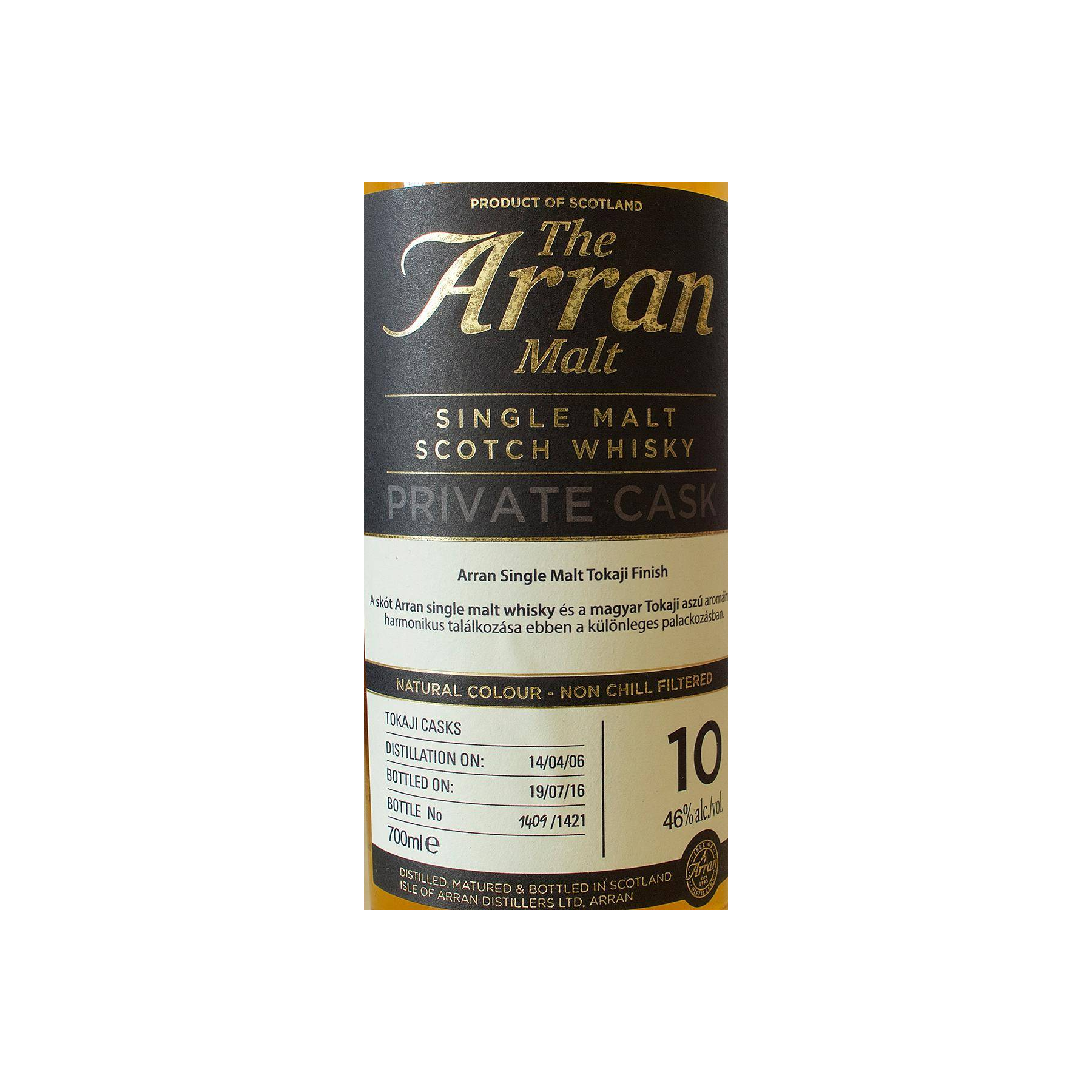 Arran Private Cask 2006 10 Years Single Malt Whisky 2