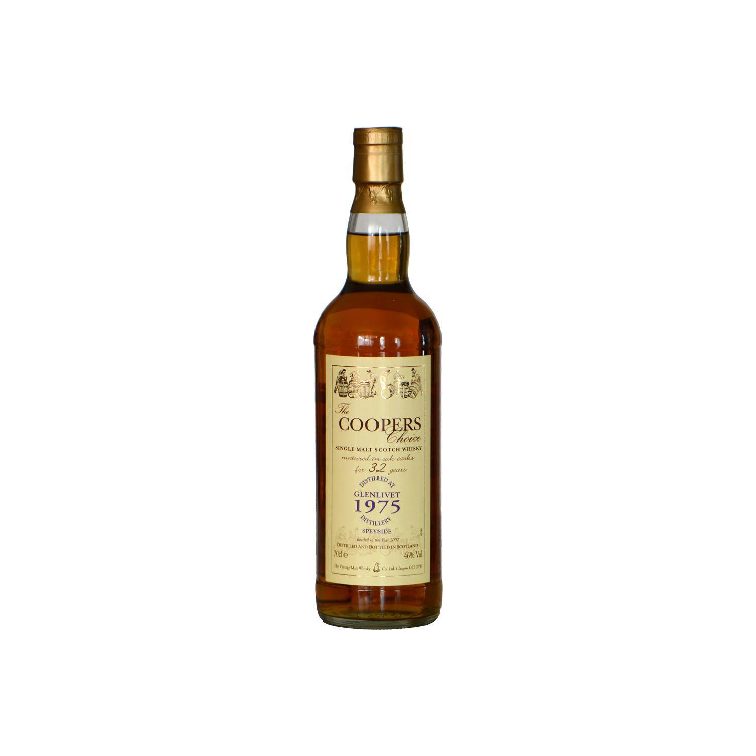 The Glenlivet The Cooper's Choice 1975 32 Years Single Malt Whisky