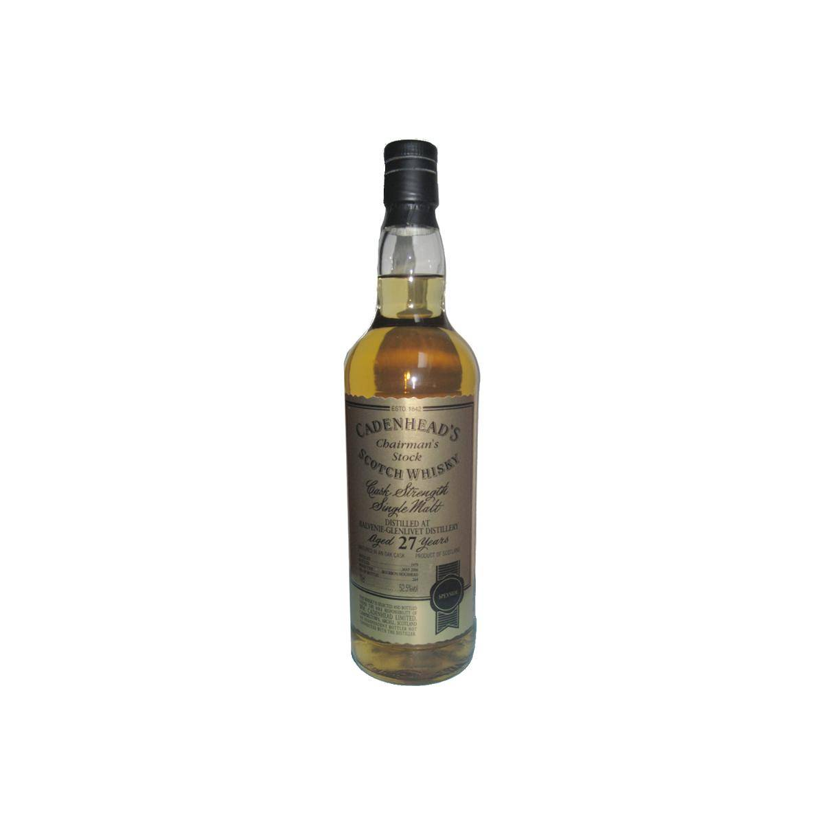 The Balvenie 1979 27 Years Single Malt Whisky