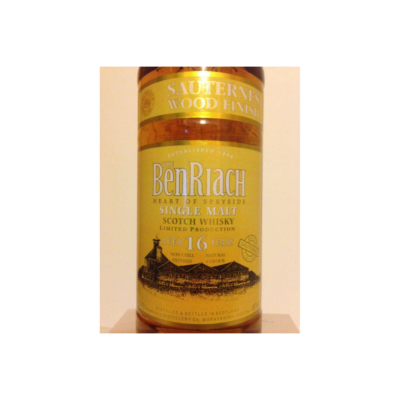BenRiach 16 Years Single Malt Whisky 2