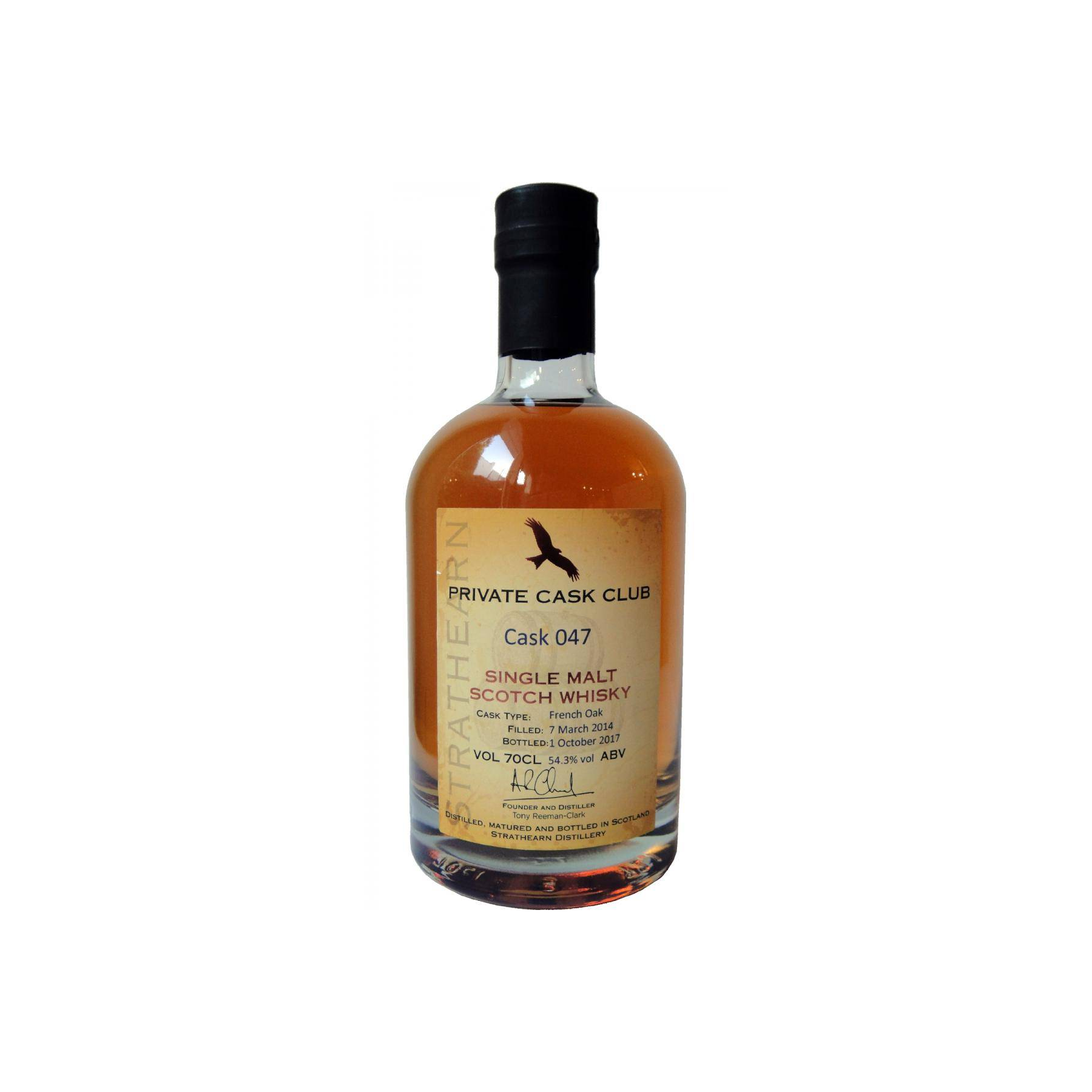 Strathearn 2014 3 Years Single Malt Whisky