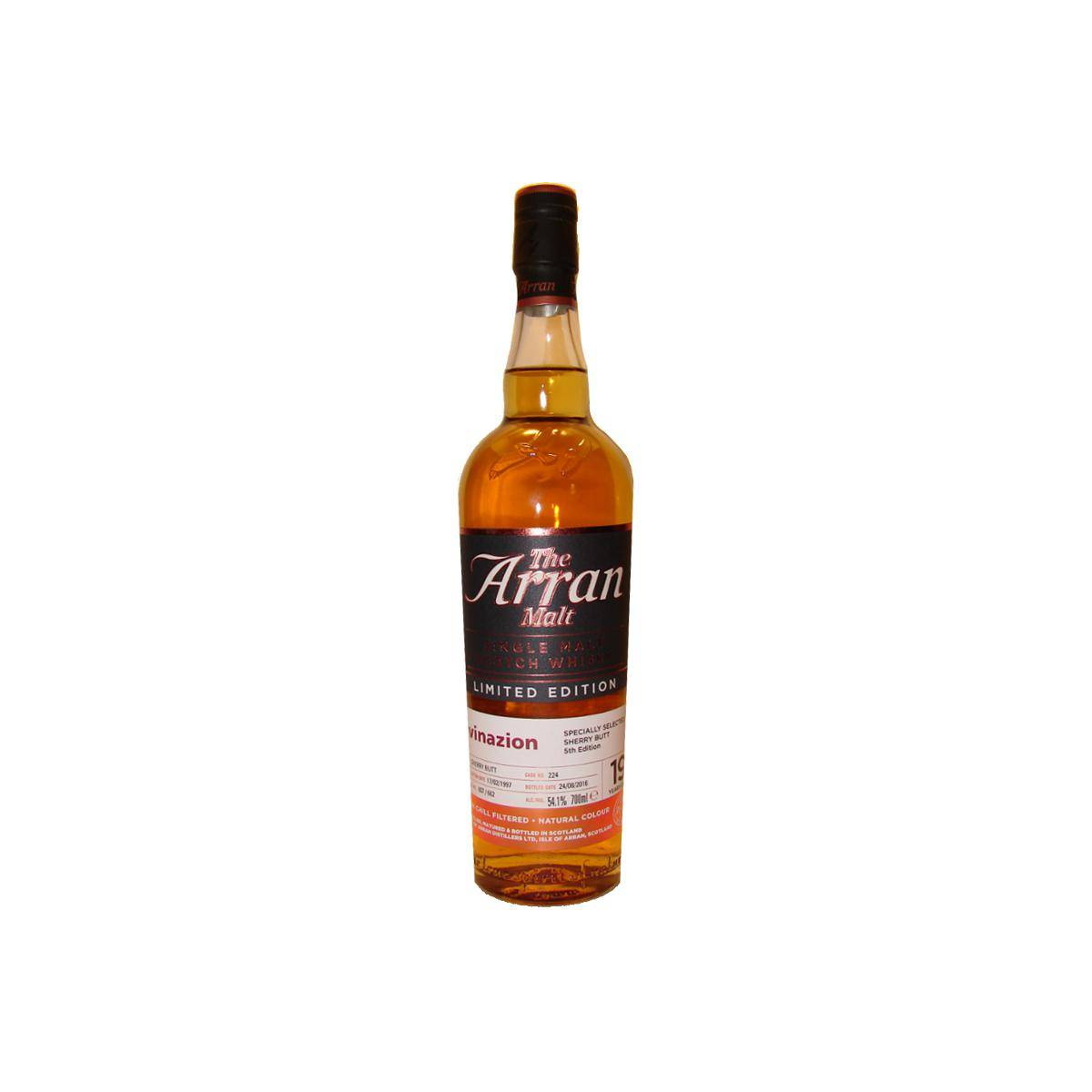 Arran Limited Edition 1997 19 Years Single Malt Whisky