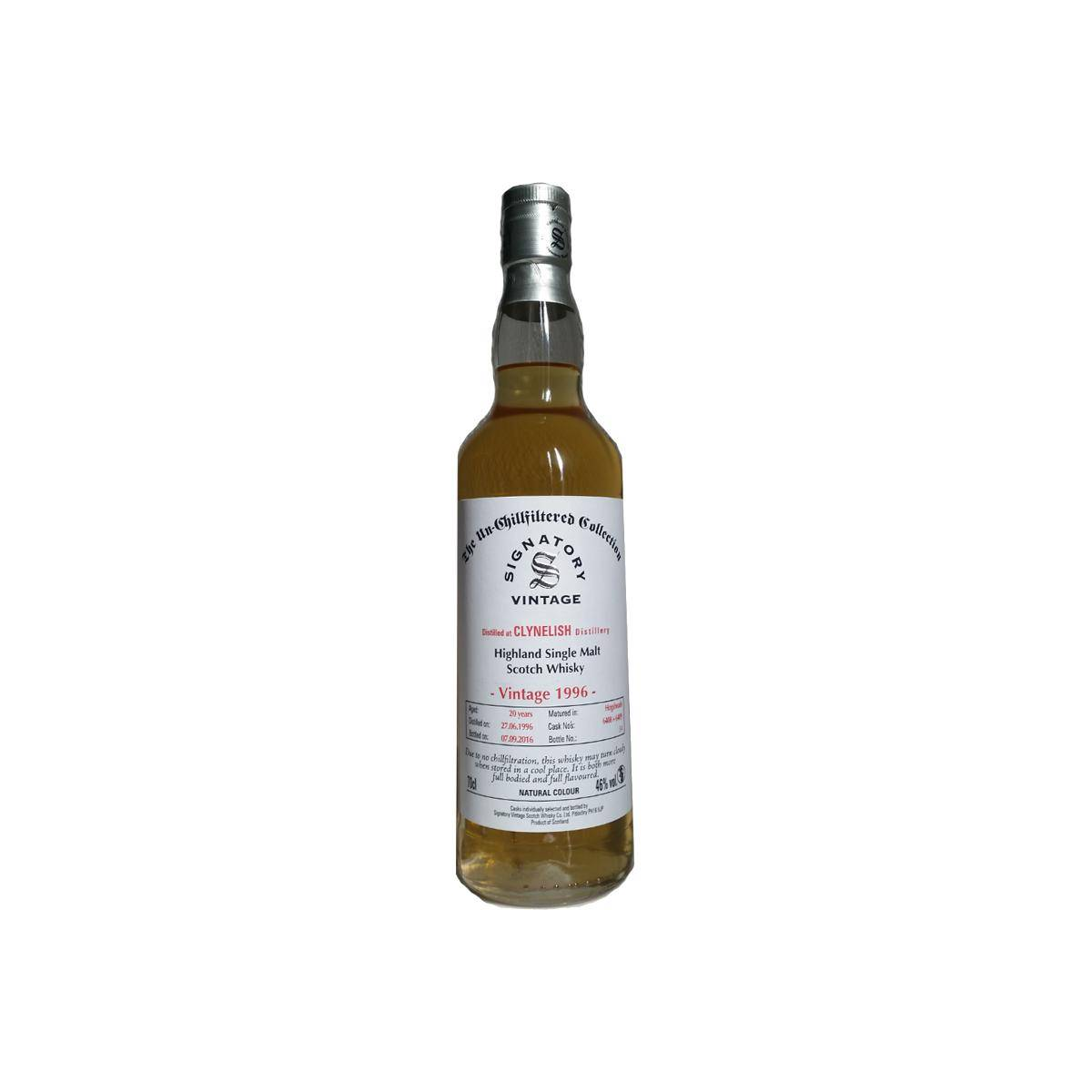 Clynelish The Un-Chillfiltered Collection 1996 20 Years Single Malt Whisky