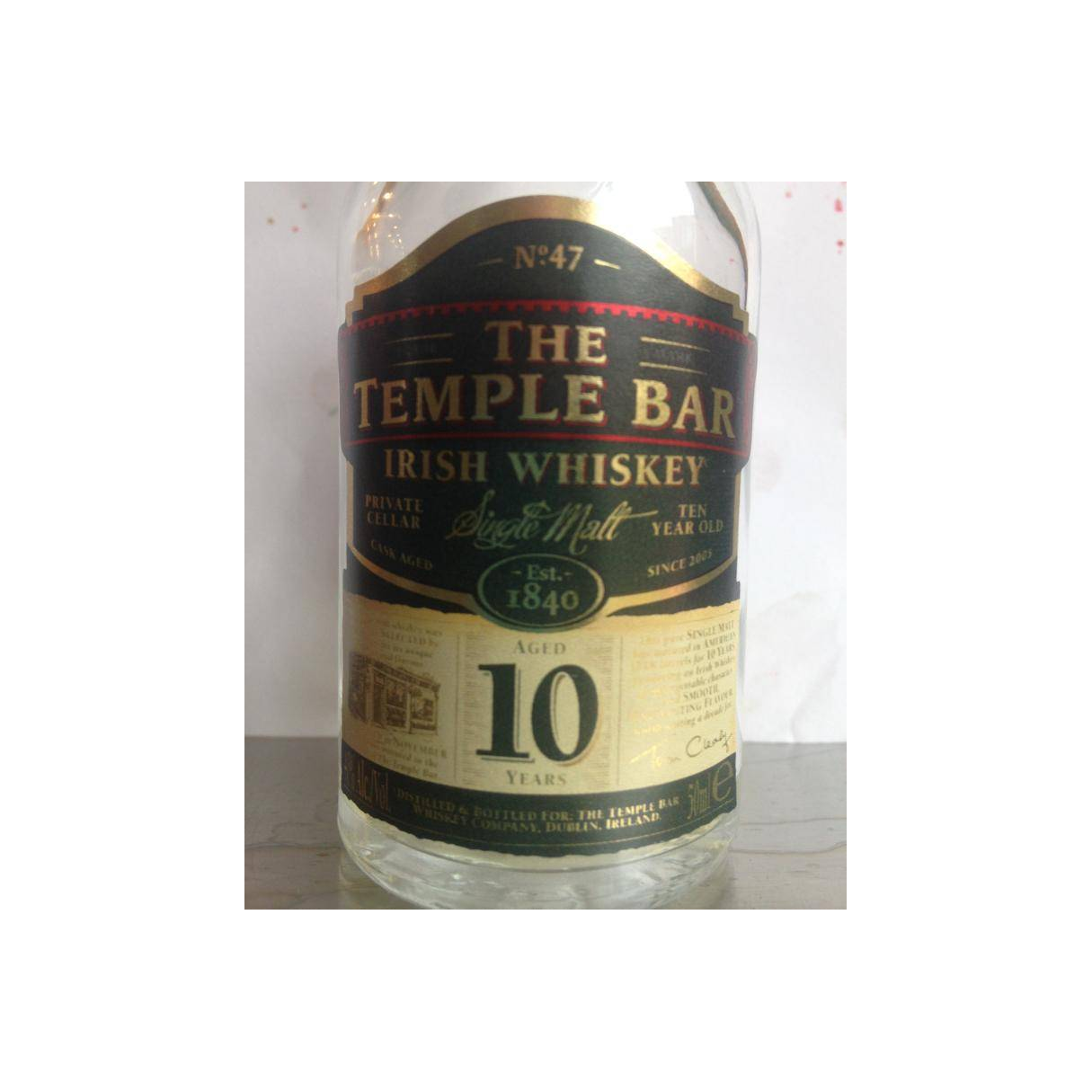 The Temple Bar 10-year-old