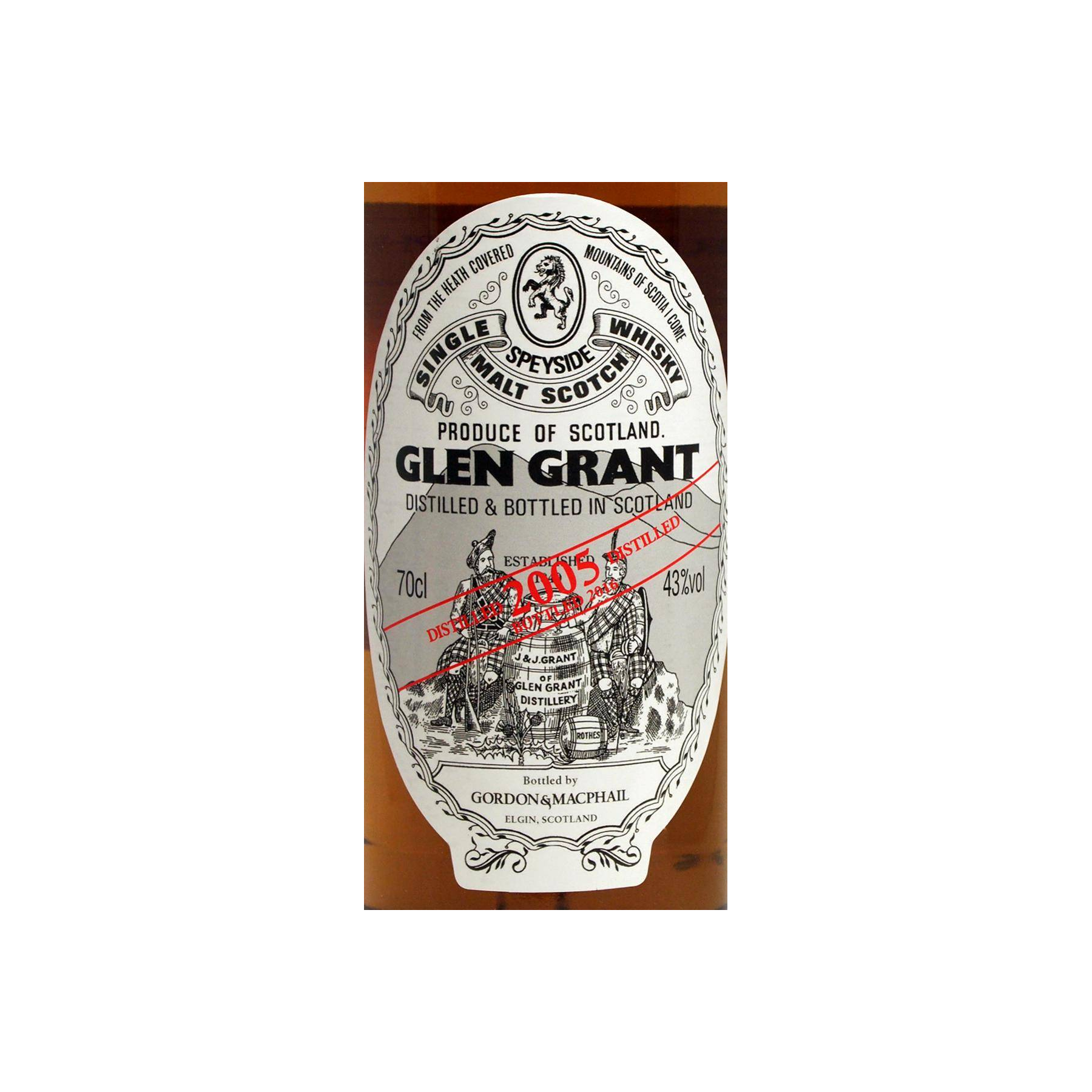Glen Grant Licensed Bottling 2005 11 Years Single Malt Whisky 2