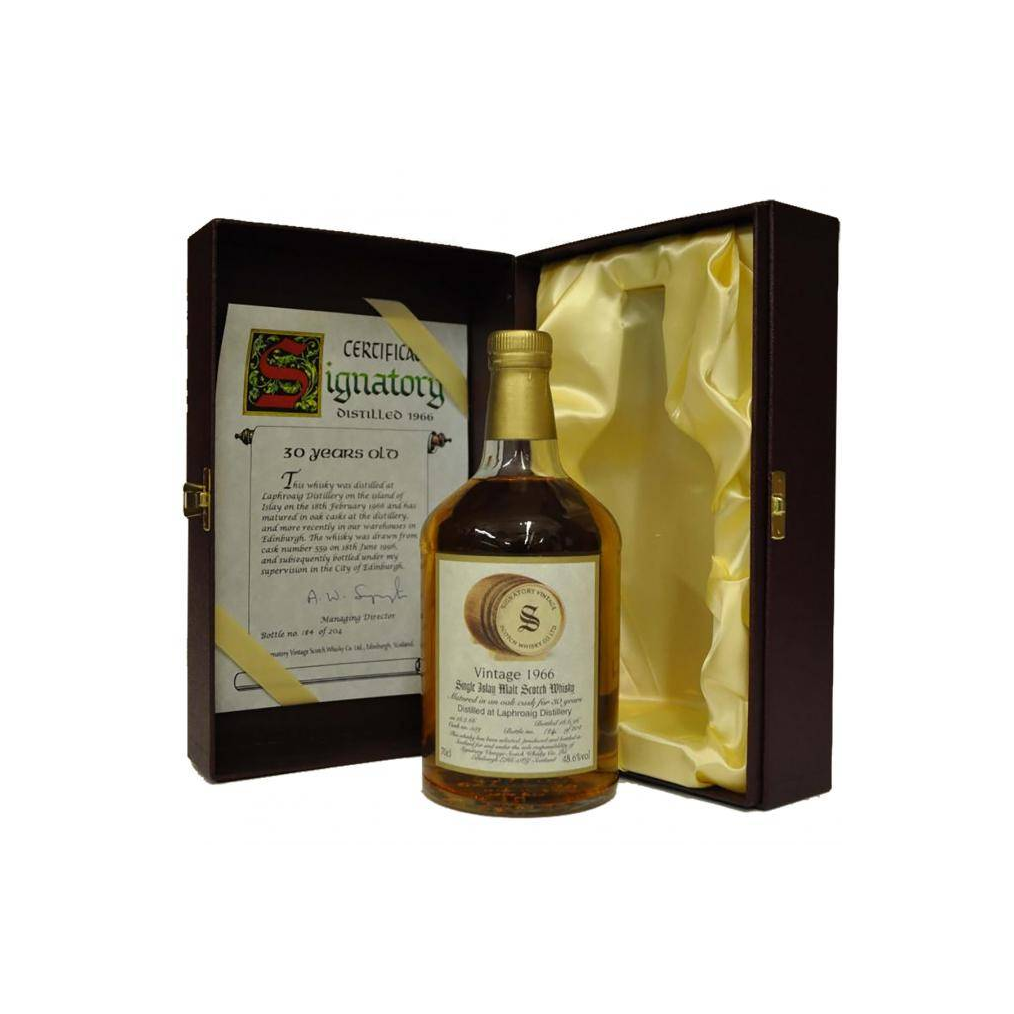 Laphroaig Vintage Collection - Dumpy 1966 30 Years Single Malt Whisky 3