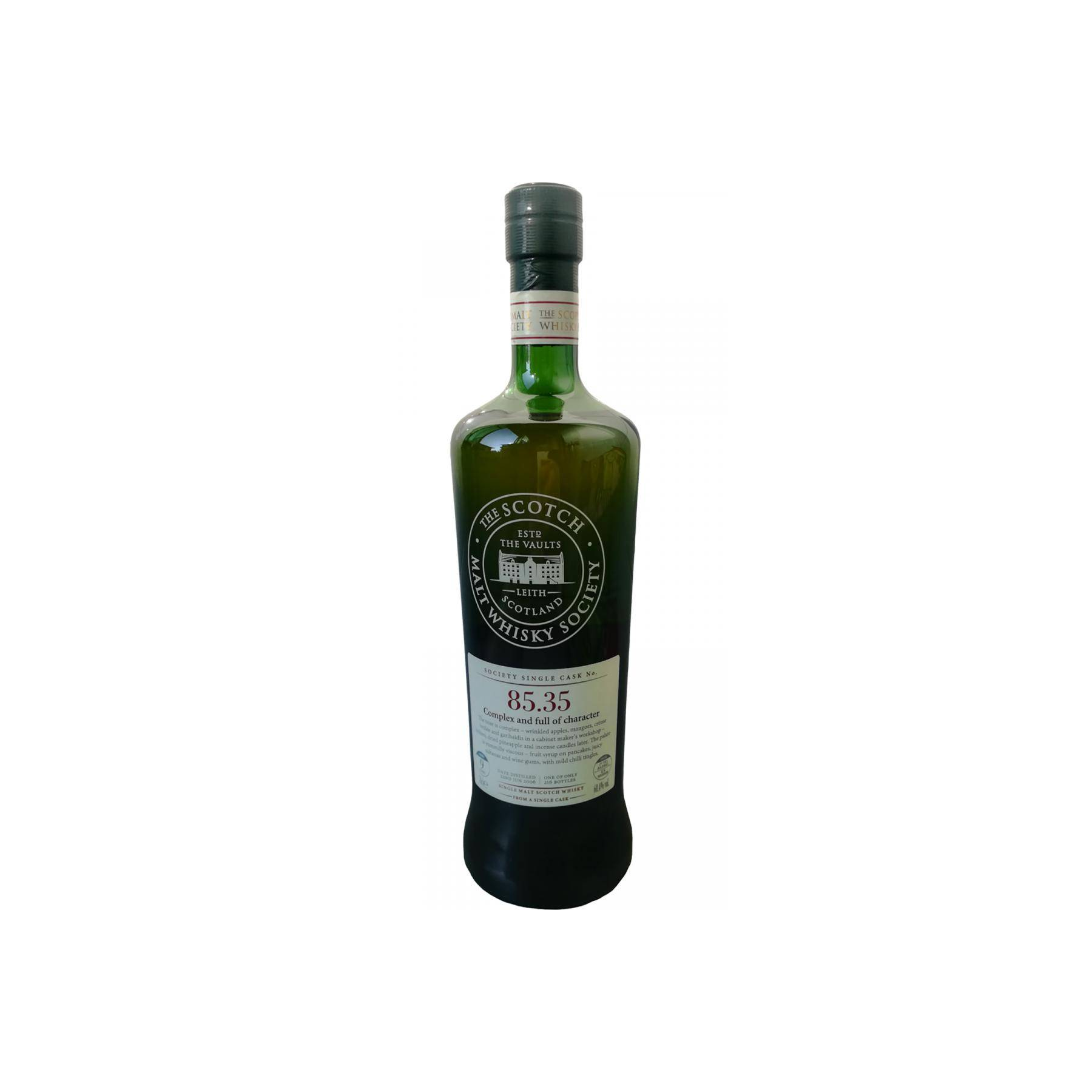 The Scotch Malt Whisky Society 2006 9 Years Single Malt Whisky