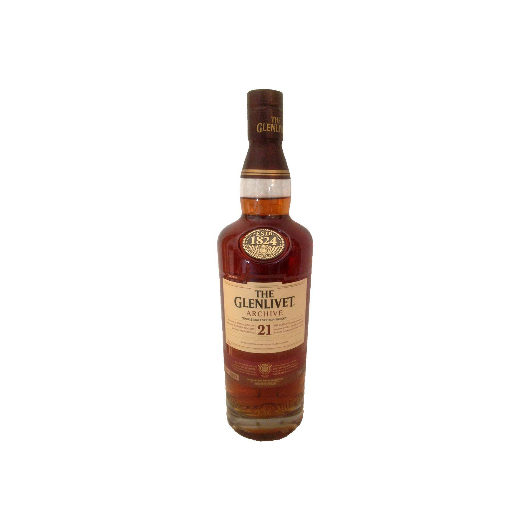 The Glenlivet 21 Years Single Malt Whisky