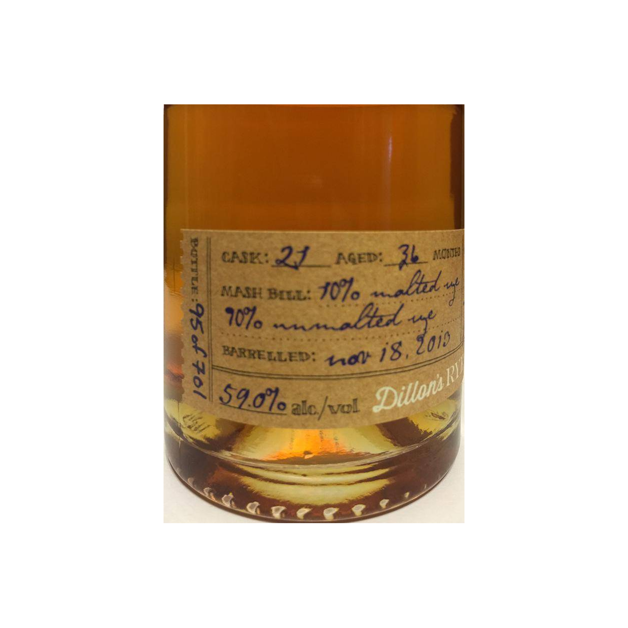 Dillon's Canadian Rye 1 3