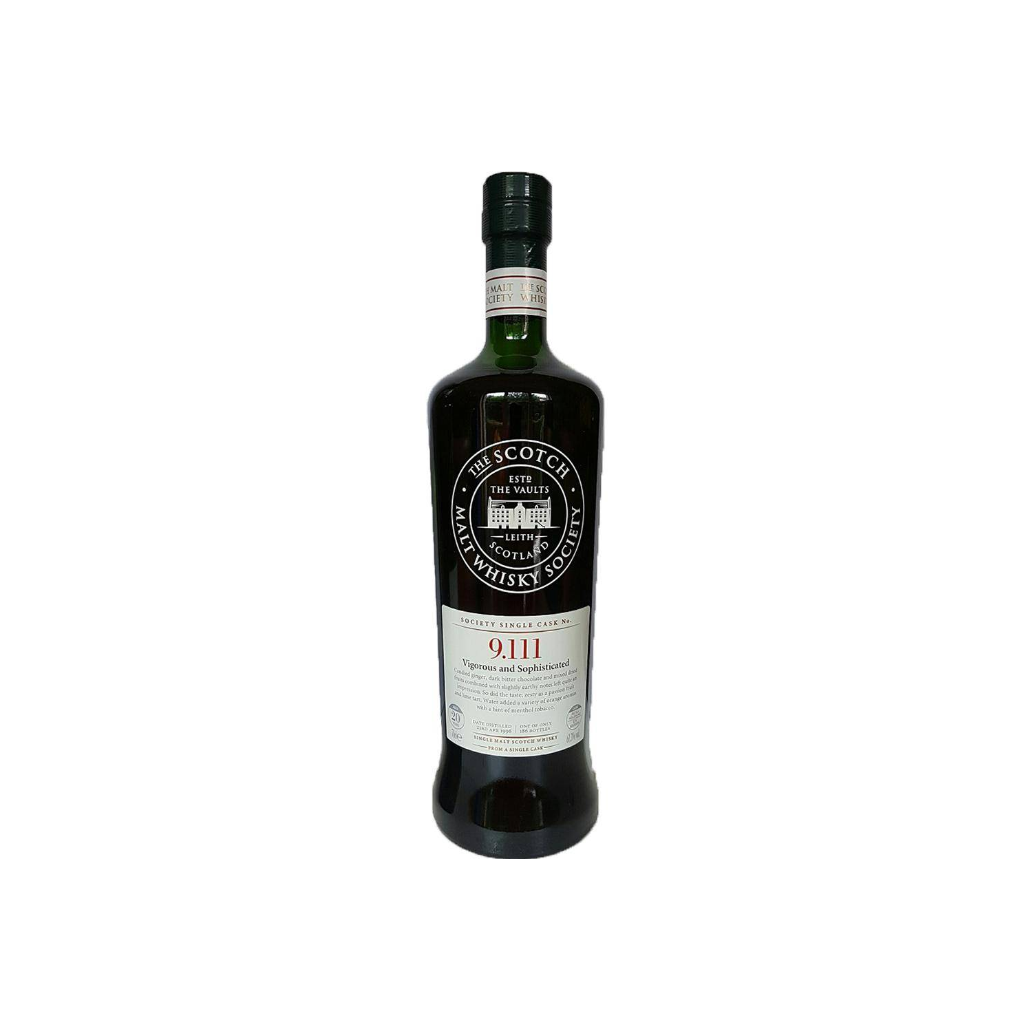 The Scotch Malt Whisky Society 1996 20 Years Single Malt Whisky