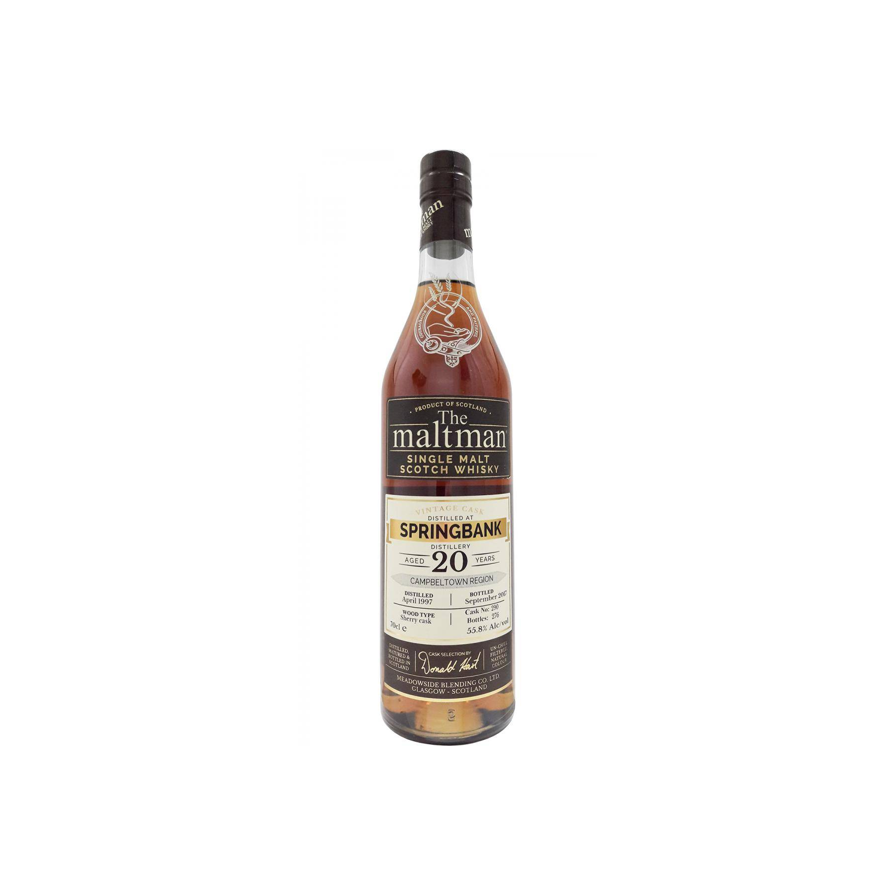 Springbank 1997 20 Years Single Malt Whisky 2