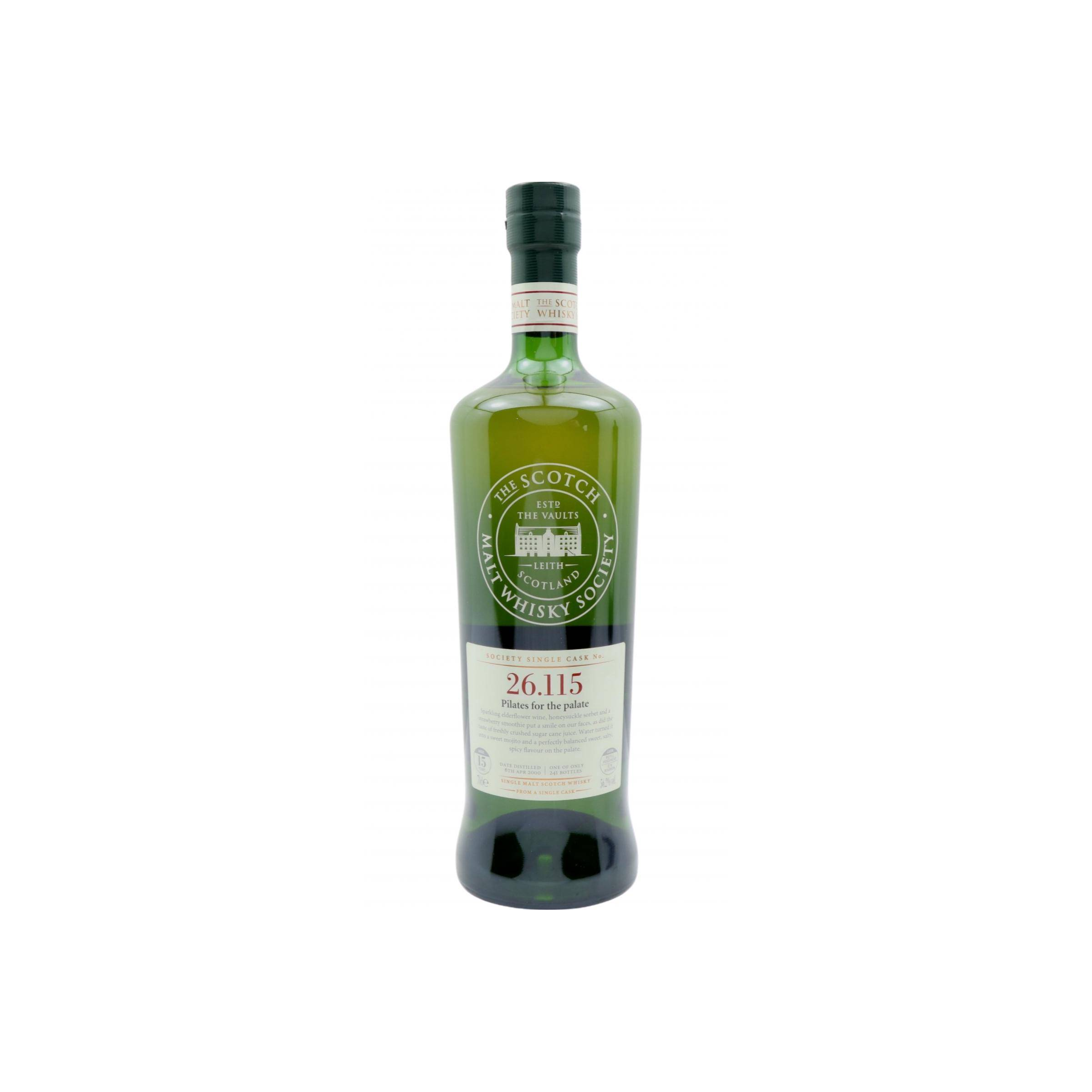 The Scotch Malt Whisky Society 2000 15 Years Single Malt Whisky