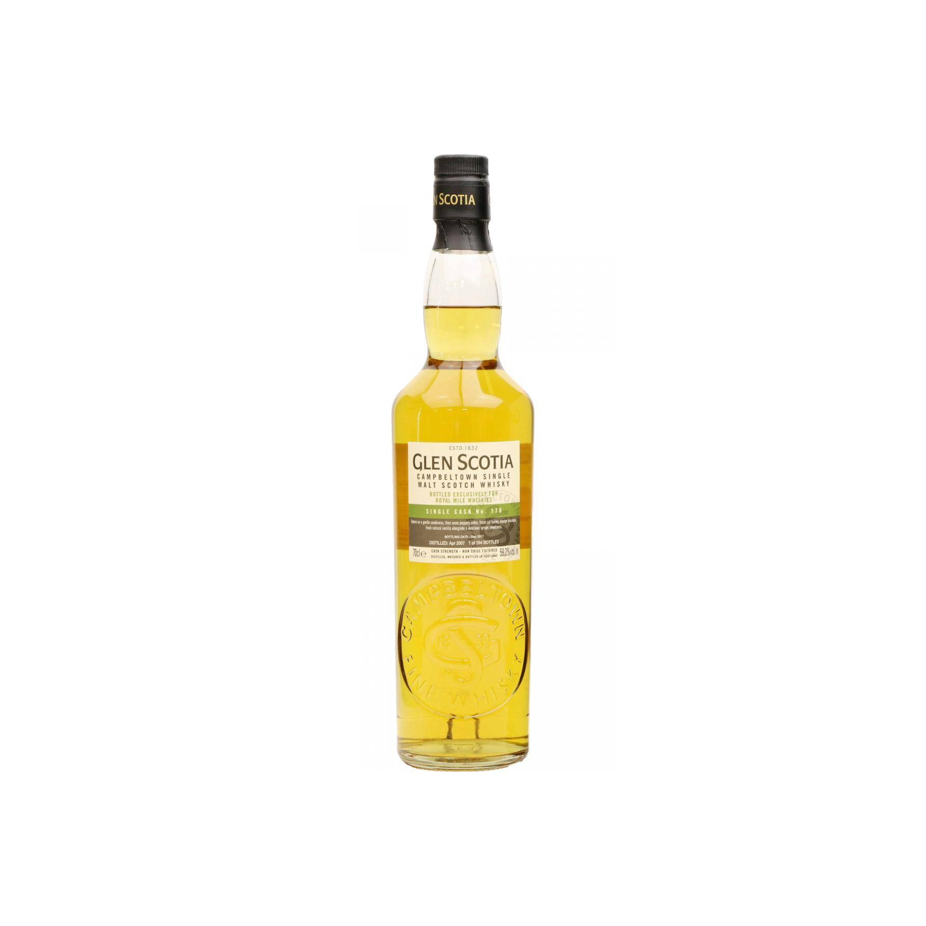 Glen Scotia 2007 10 Years Single Malt Whisky