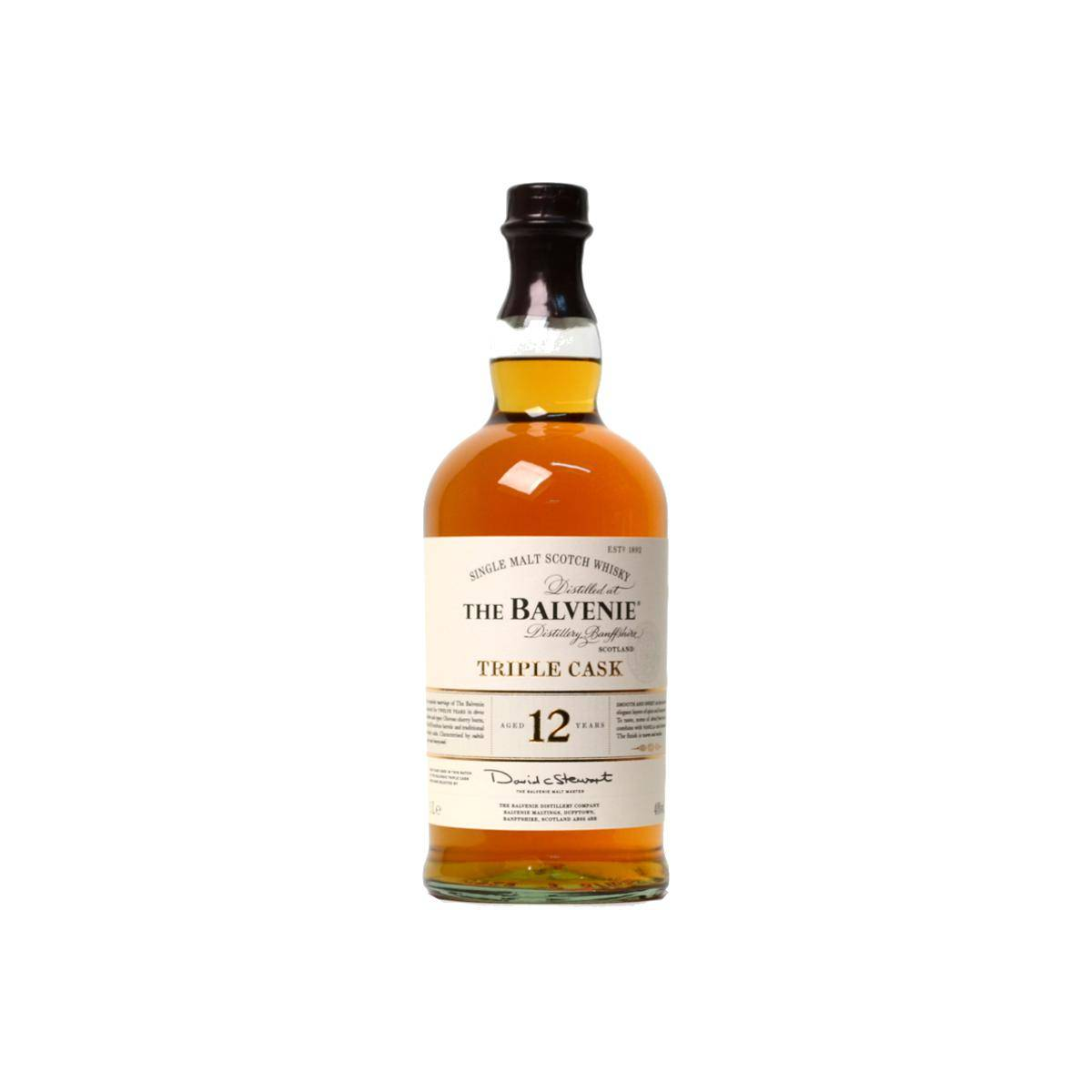 The Balvenie 12 Years Single Malt Whisky