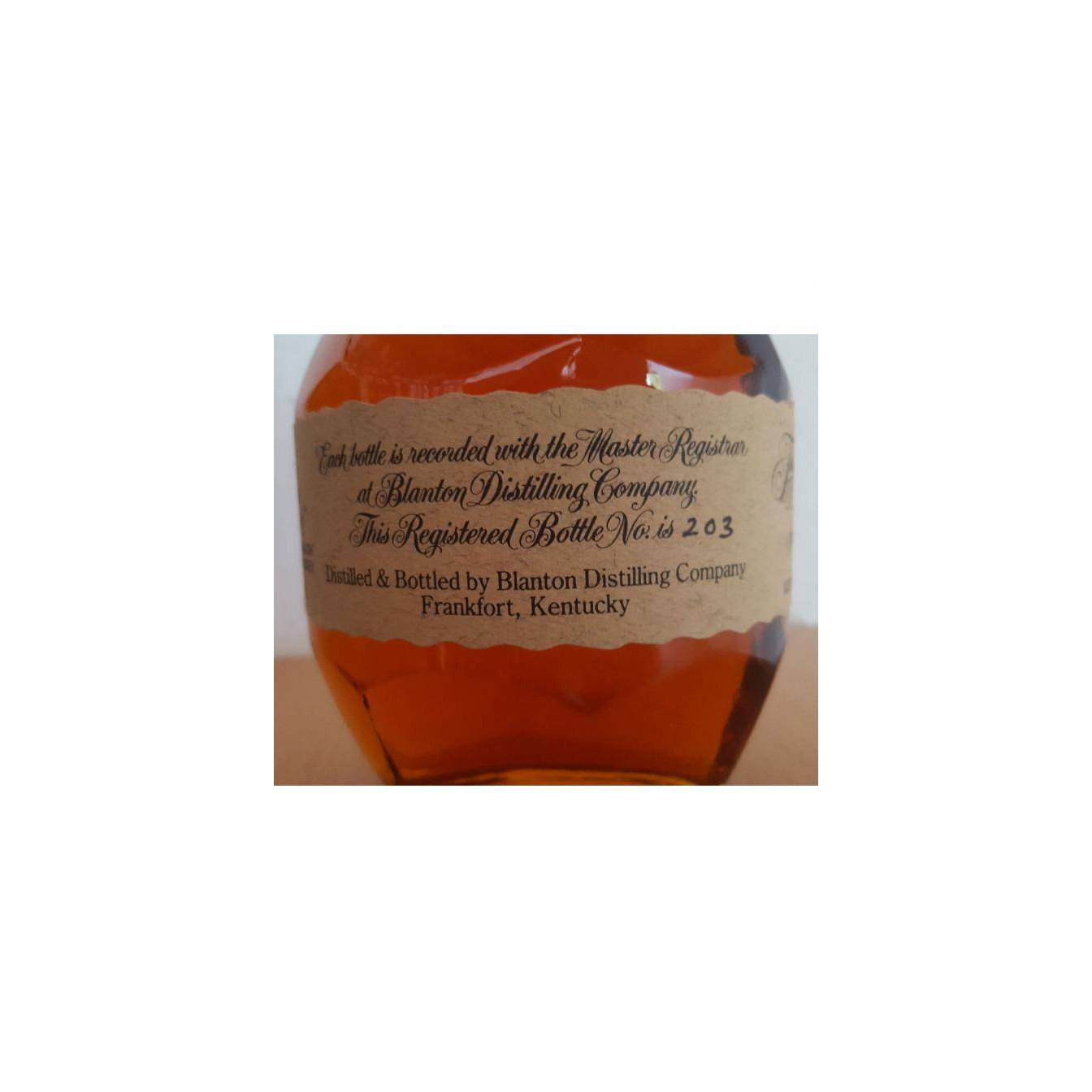 Blanton's Single Barrel Bourbon Whiskey Bourbon Whisky 4