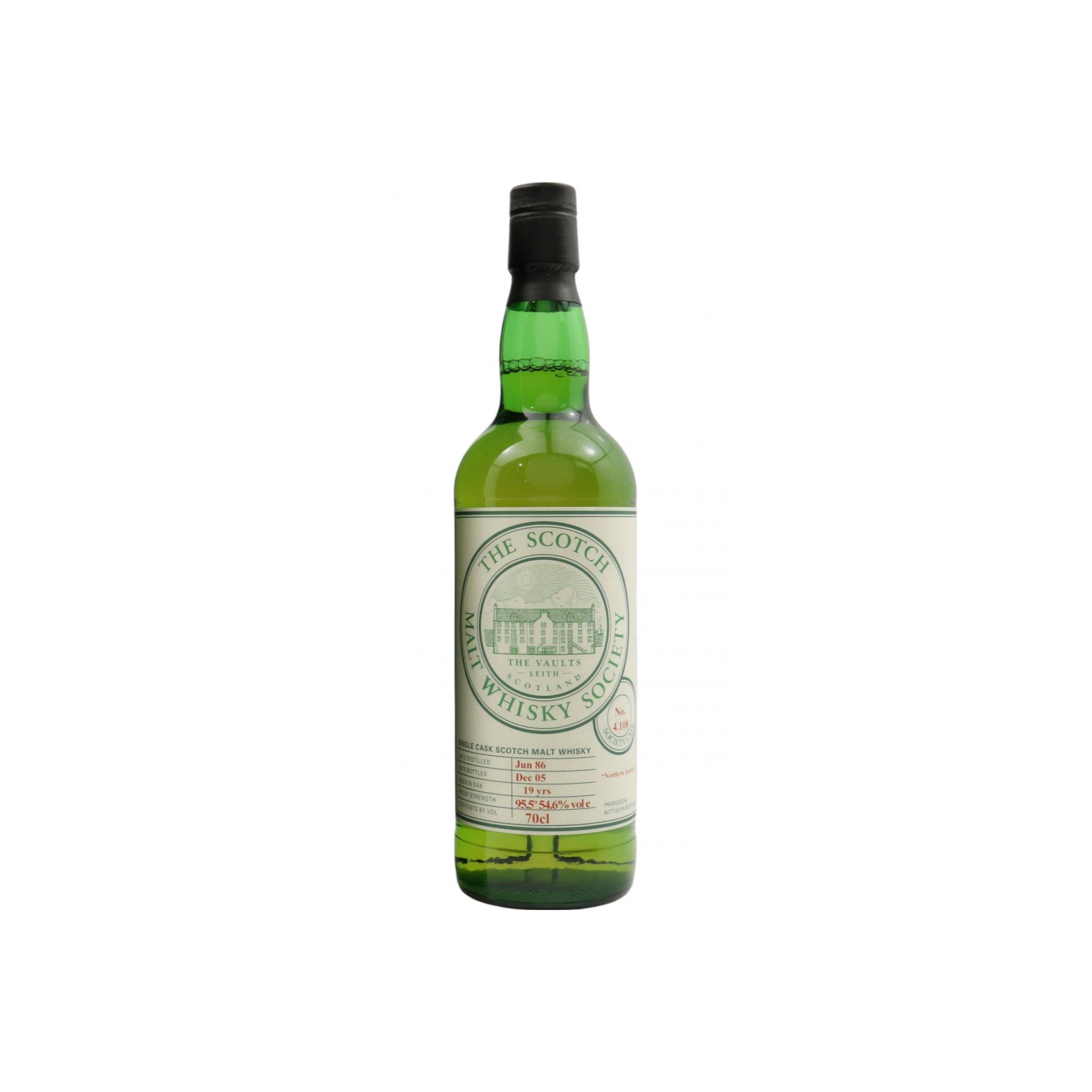 The Scotch Malt Whisky Society 1986 19 Years Single Malt Whisky